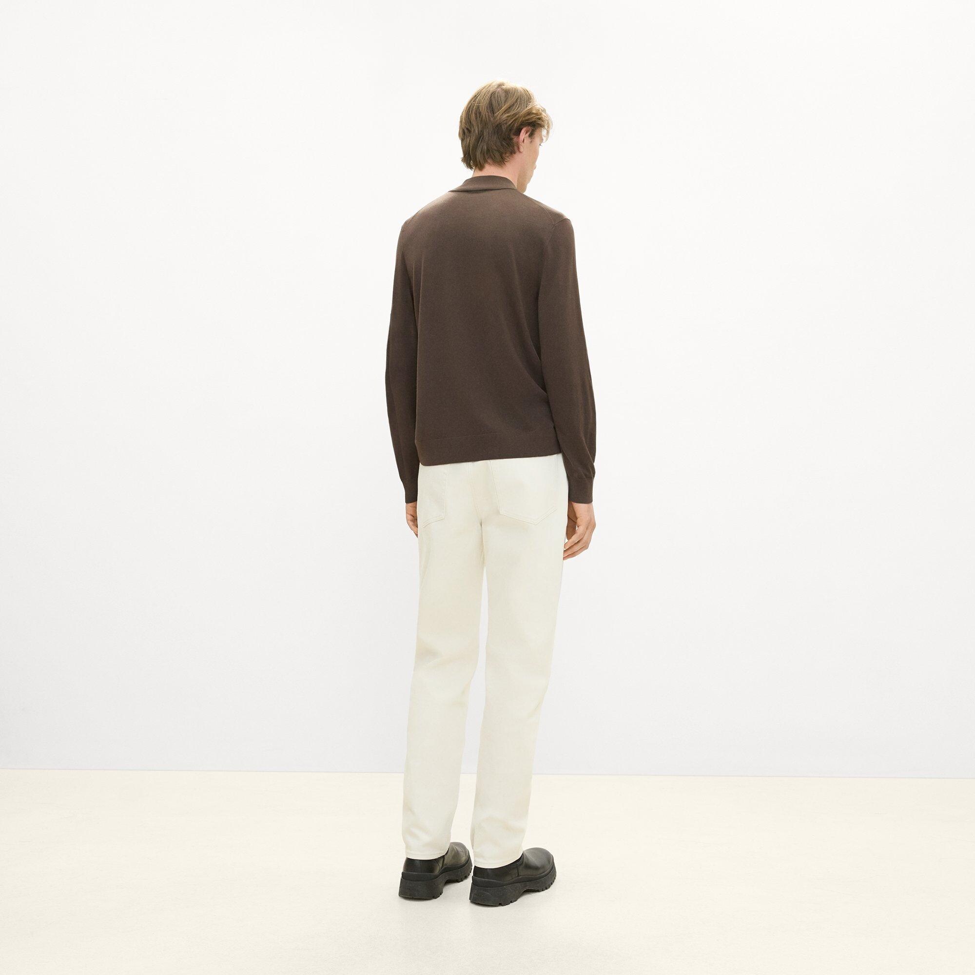 Mock Neck Sweater in Regal Wool