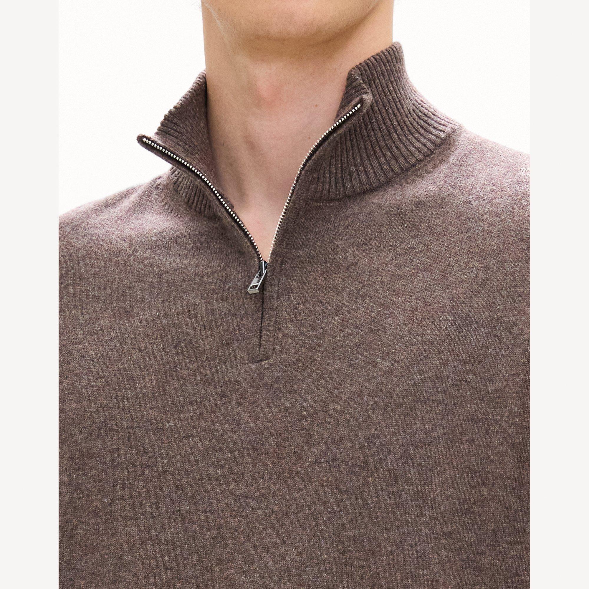 Hilles Quarter-Zip Sweater in Cashmere