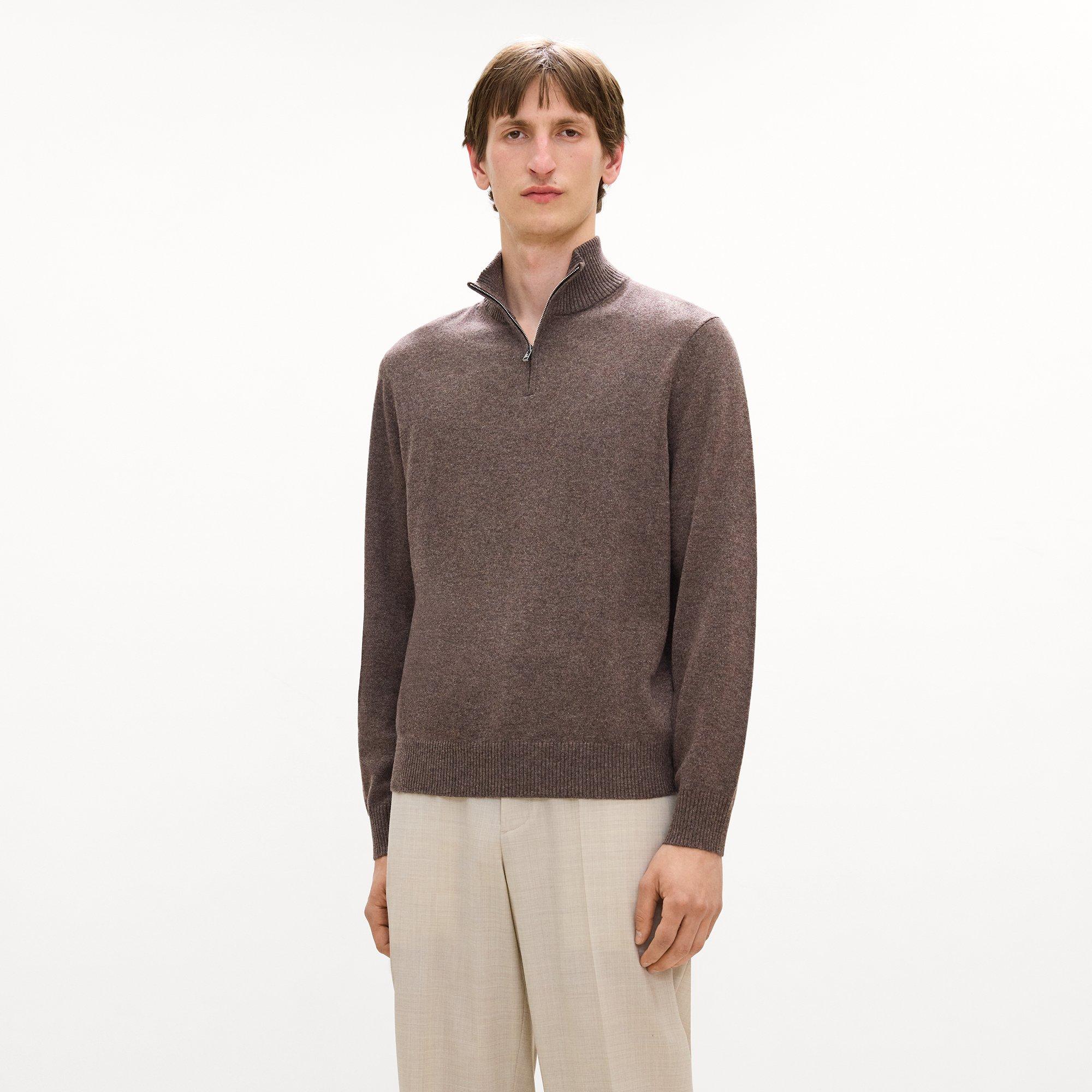 Hilles Quarter-Zip Sweater in Cashmere
