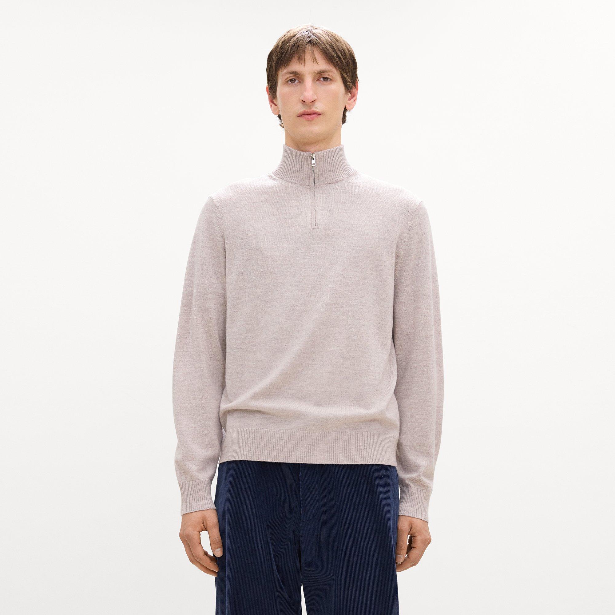 Hilles Quarter-Zip Sweater in Cashmere