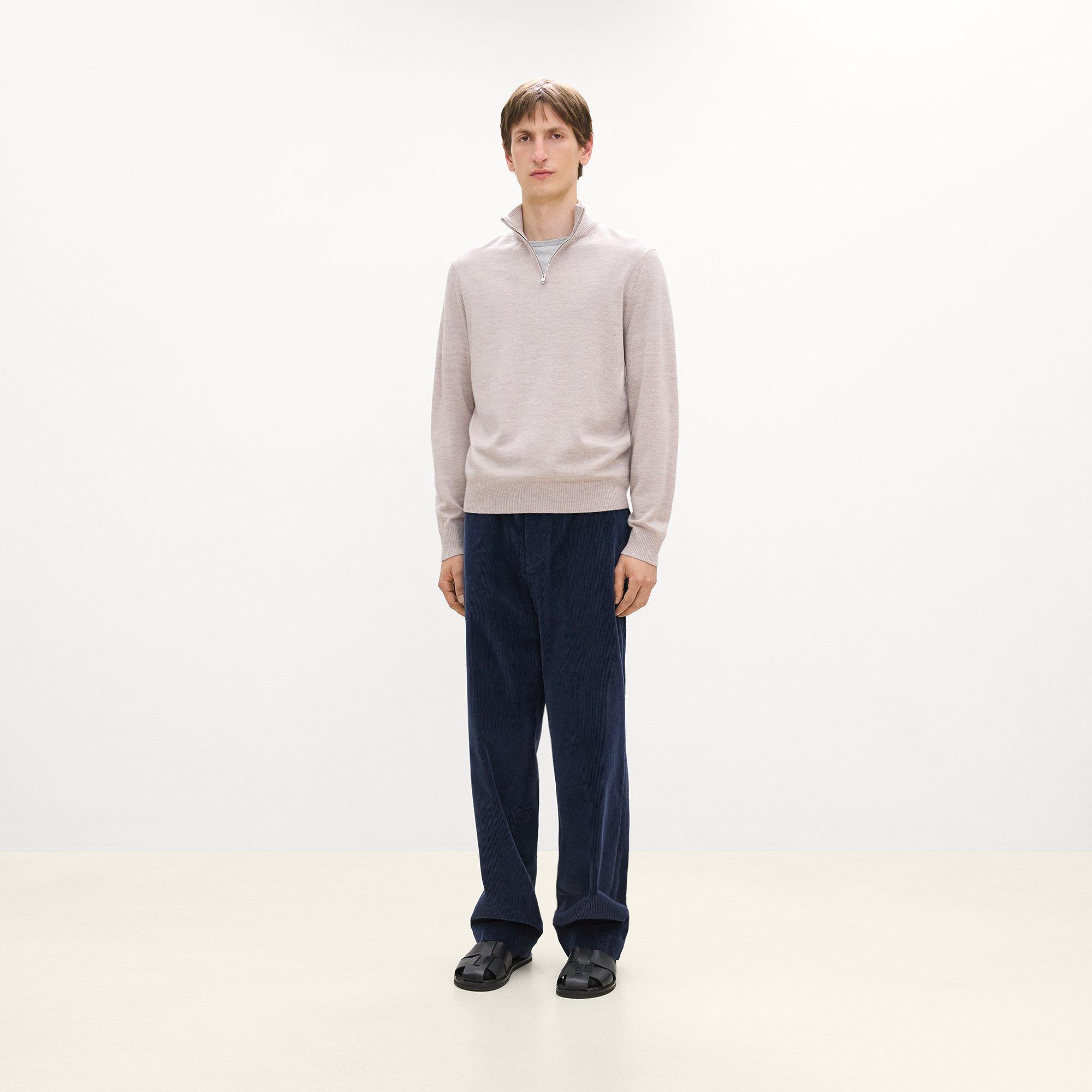 Hilles Quarter-Zip Sweater in Cashmere