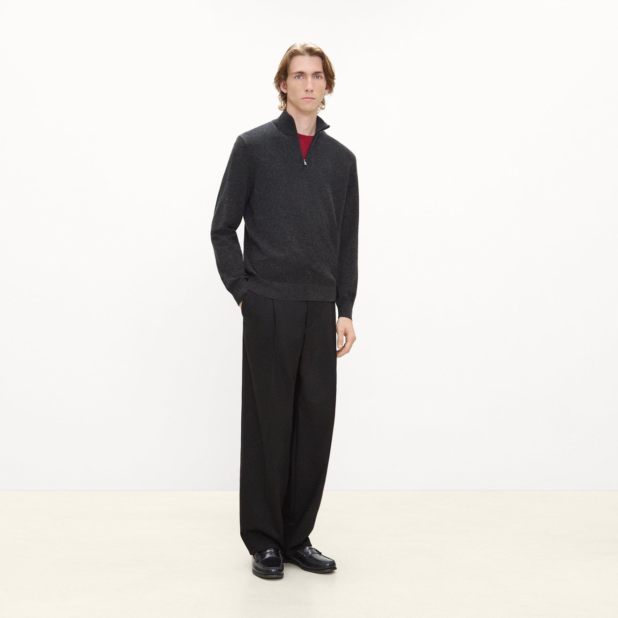 Hilles Quarter-Zip Sweater in Cashmere