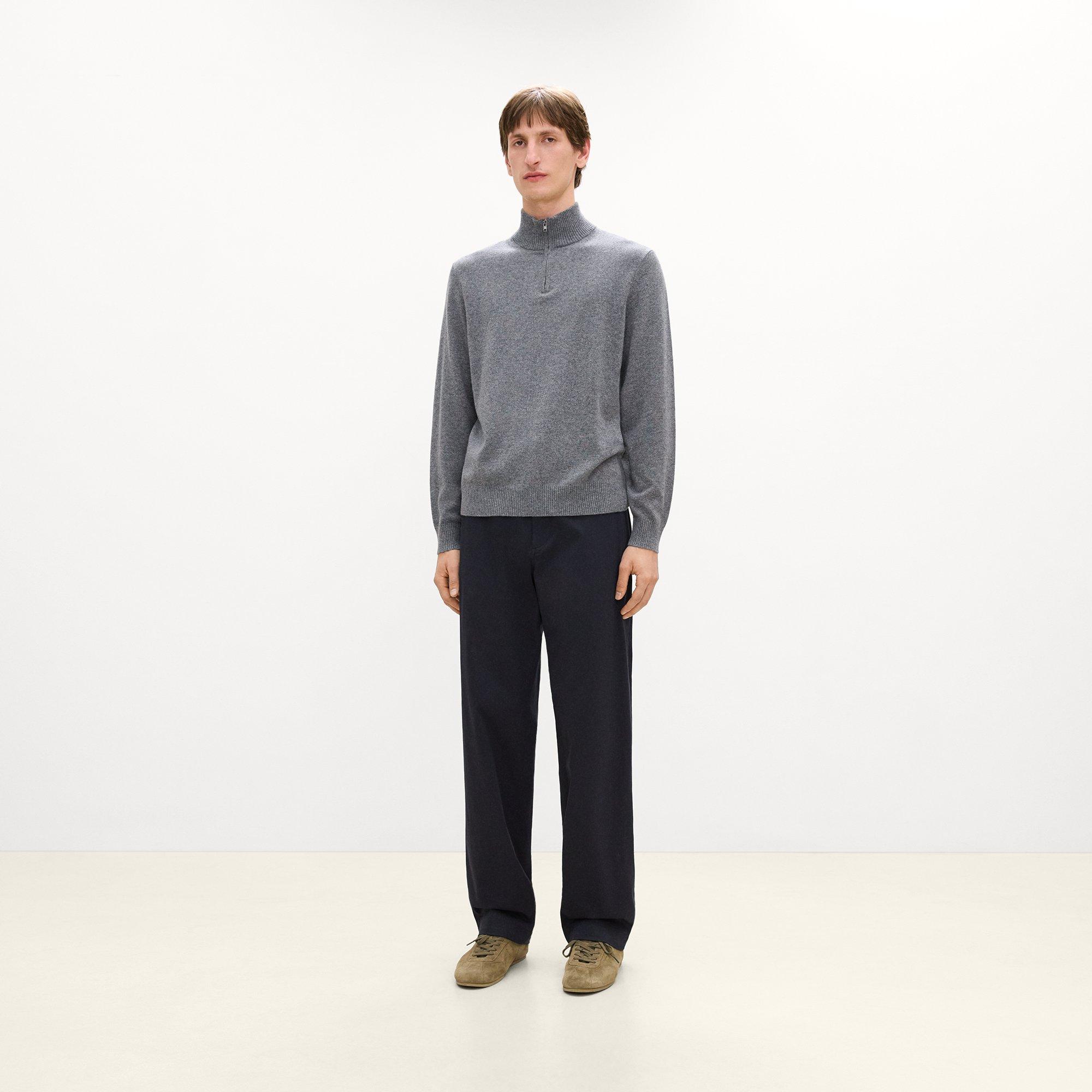 Hilles Quarter-Zip Sweater in Cashmere