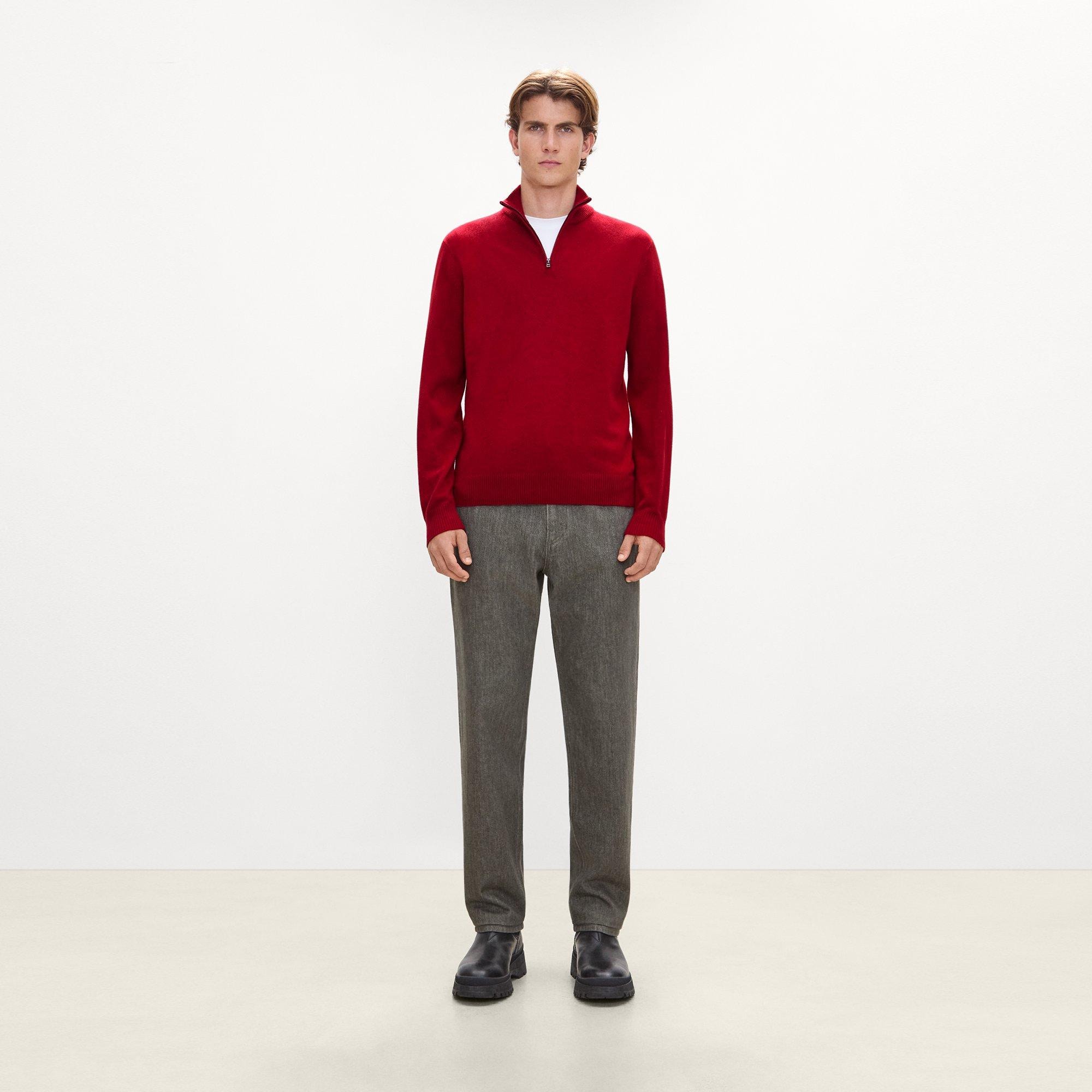 Hilles Quarter-Zip Sweater in Cashmere