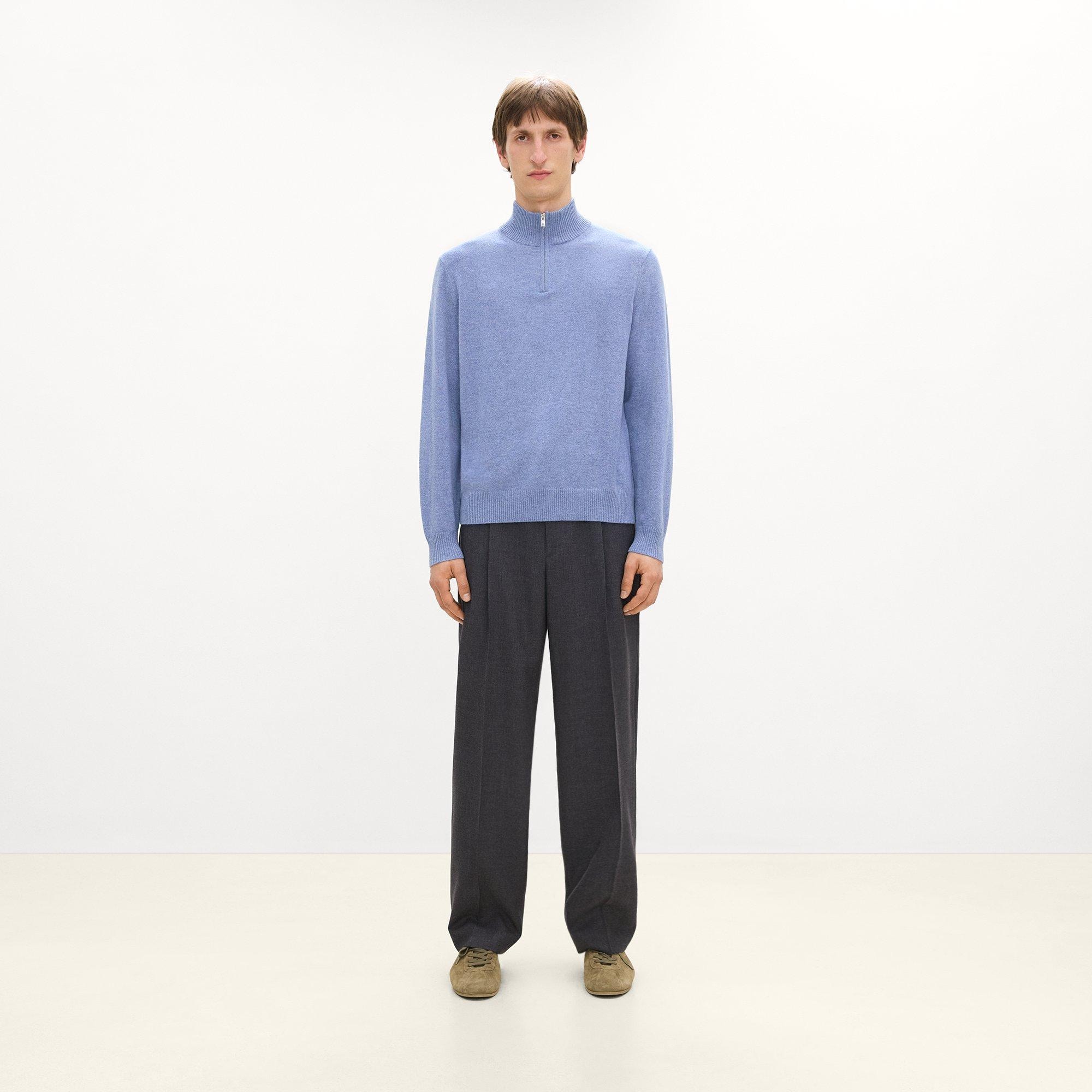Hilles Quarter-Zip Sweater in Cashmere