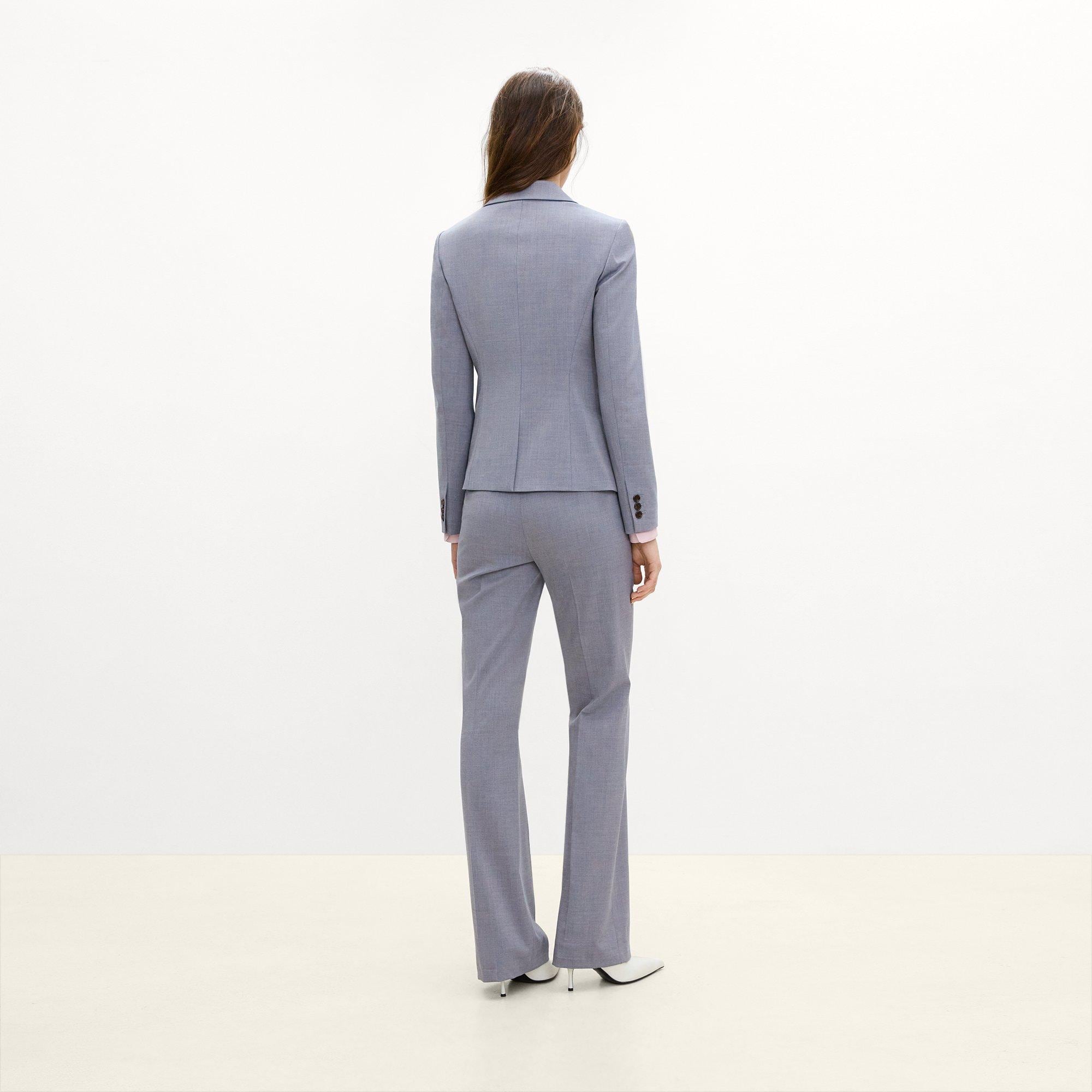 Carissa Blazer in Wool Gabardine