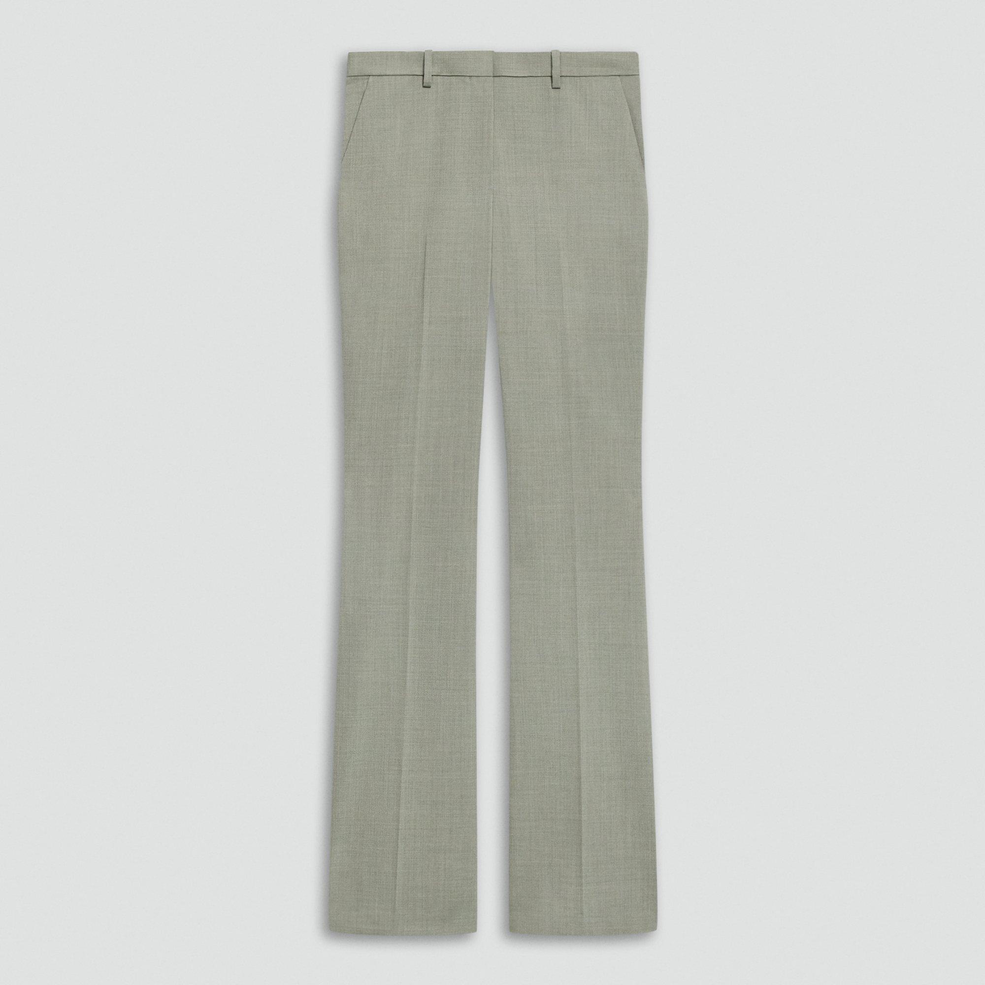 Flared Pant, 29'' in Wool Gabardine