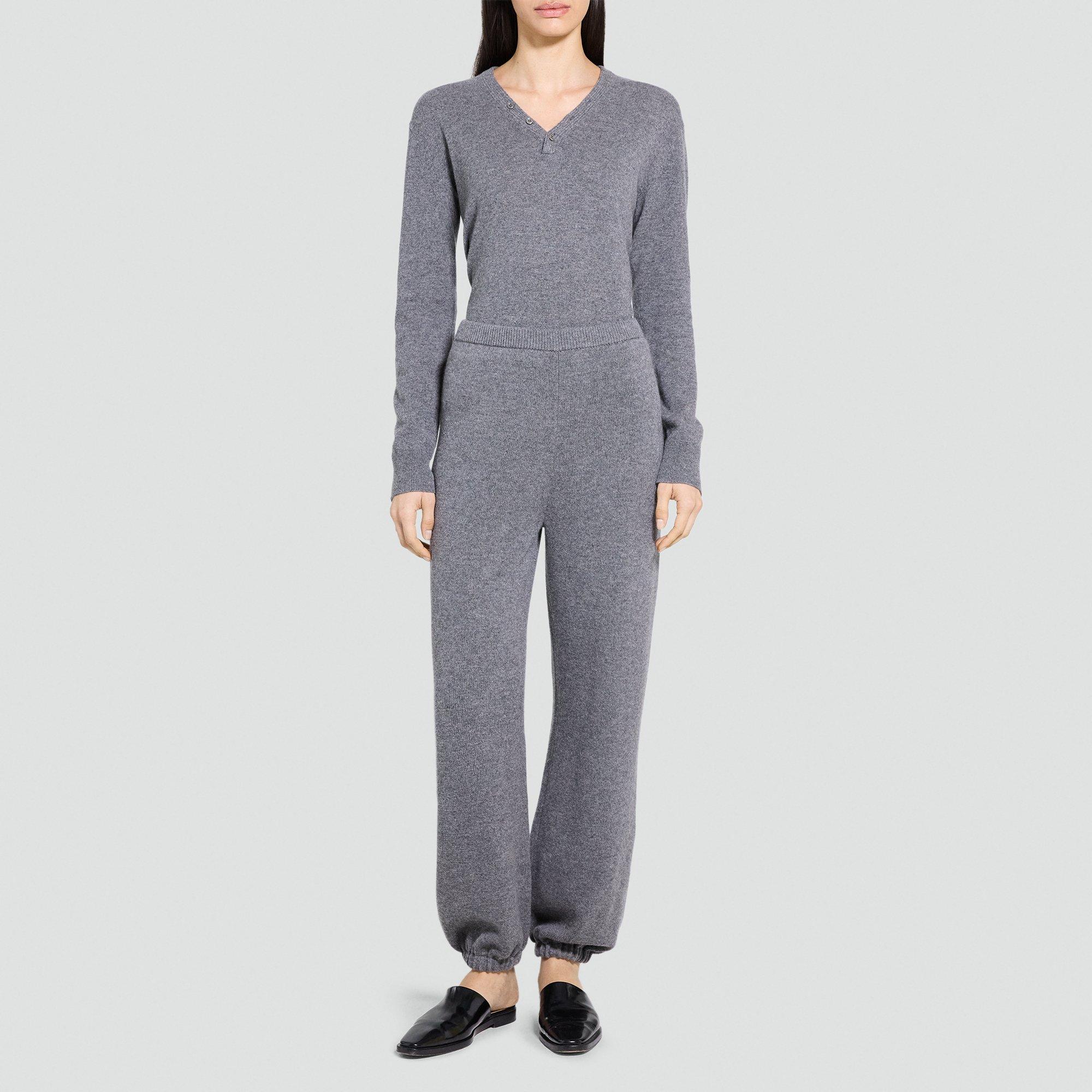 Sweatpant in Felted Wool-Cashmere