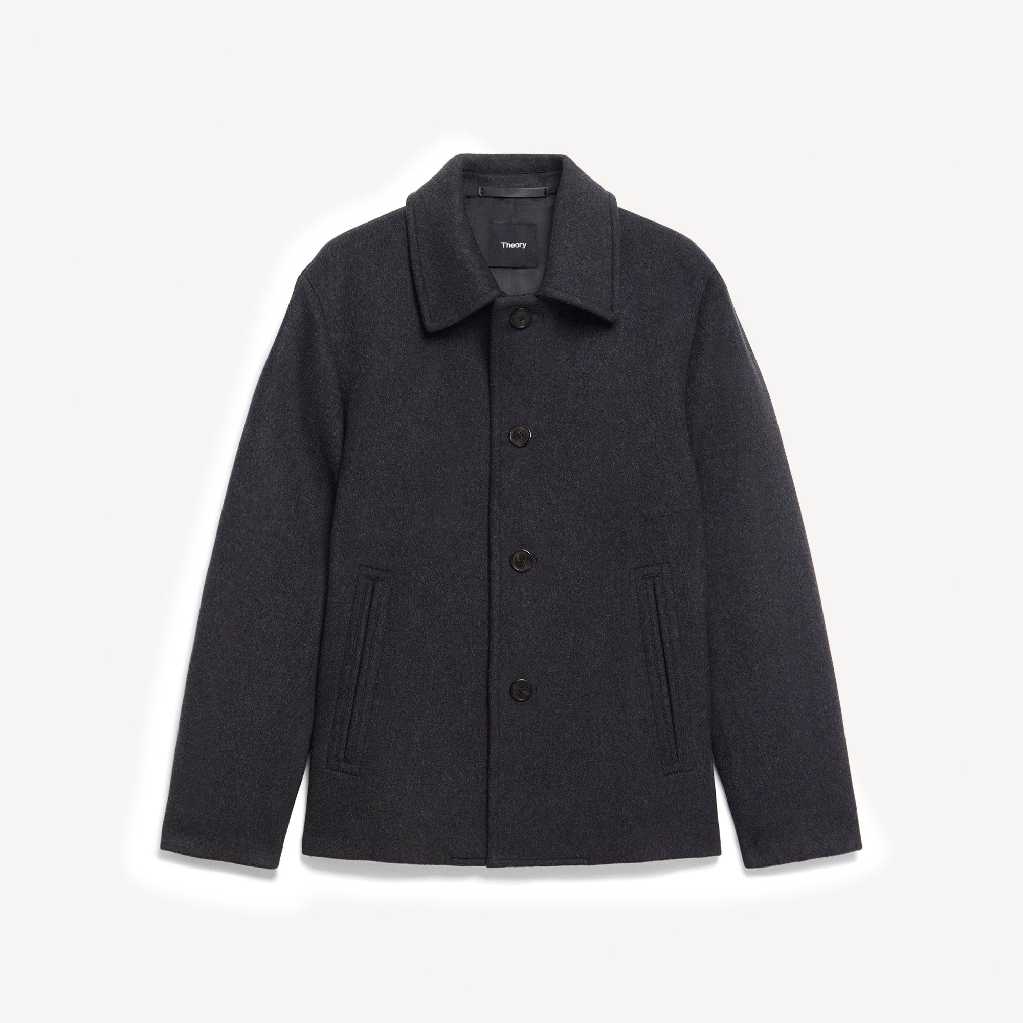 Peacoat in Plush Melton