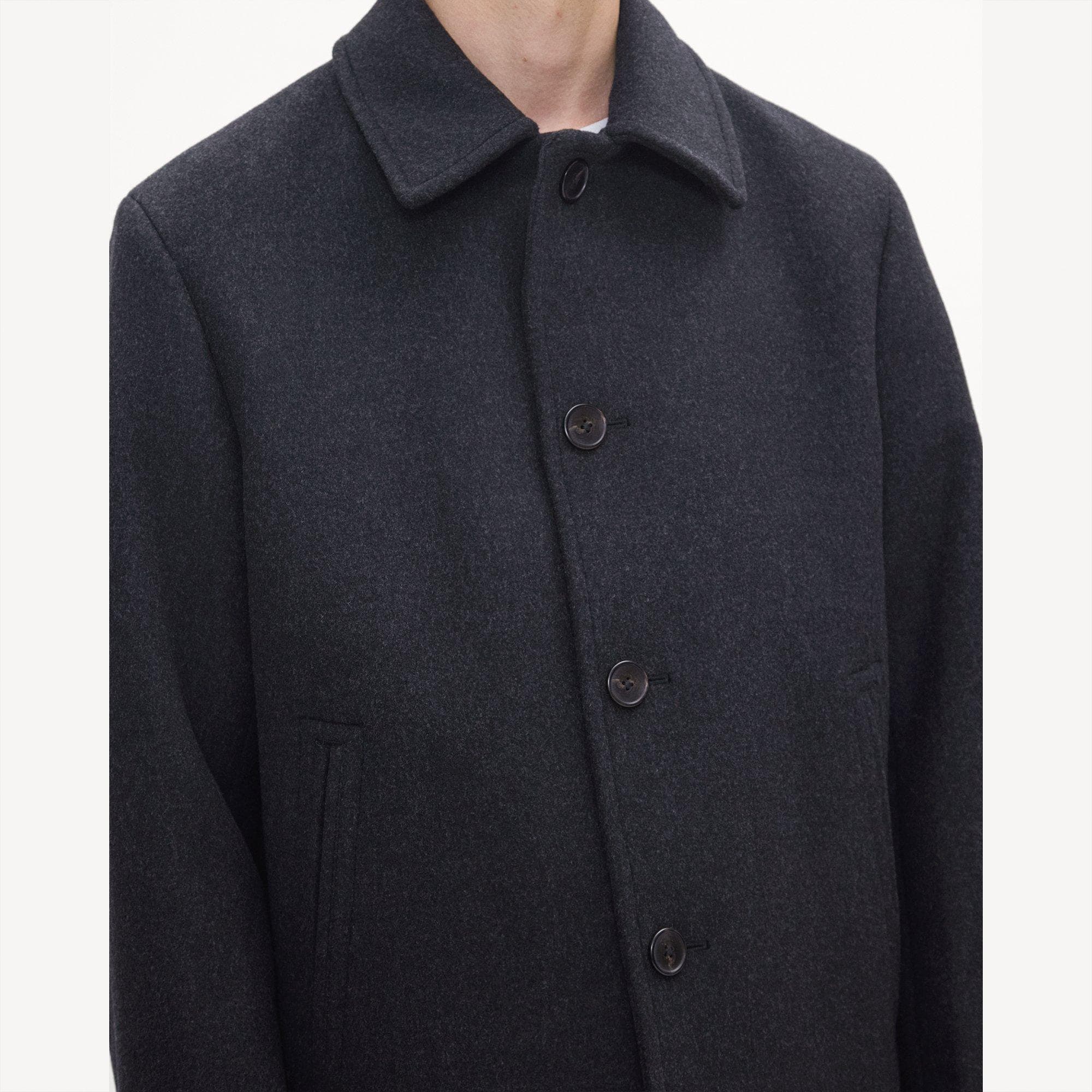 Peacoat in Plush Melton