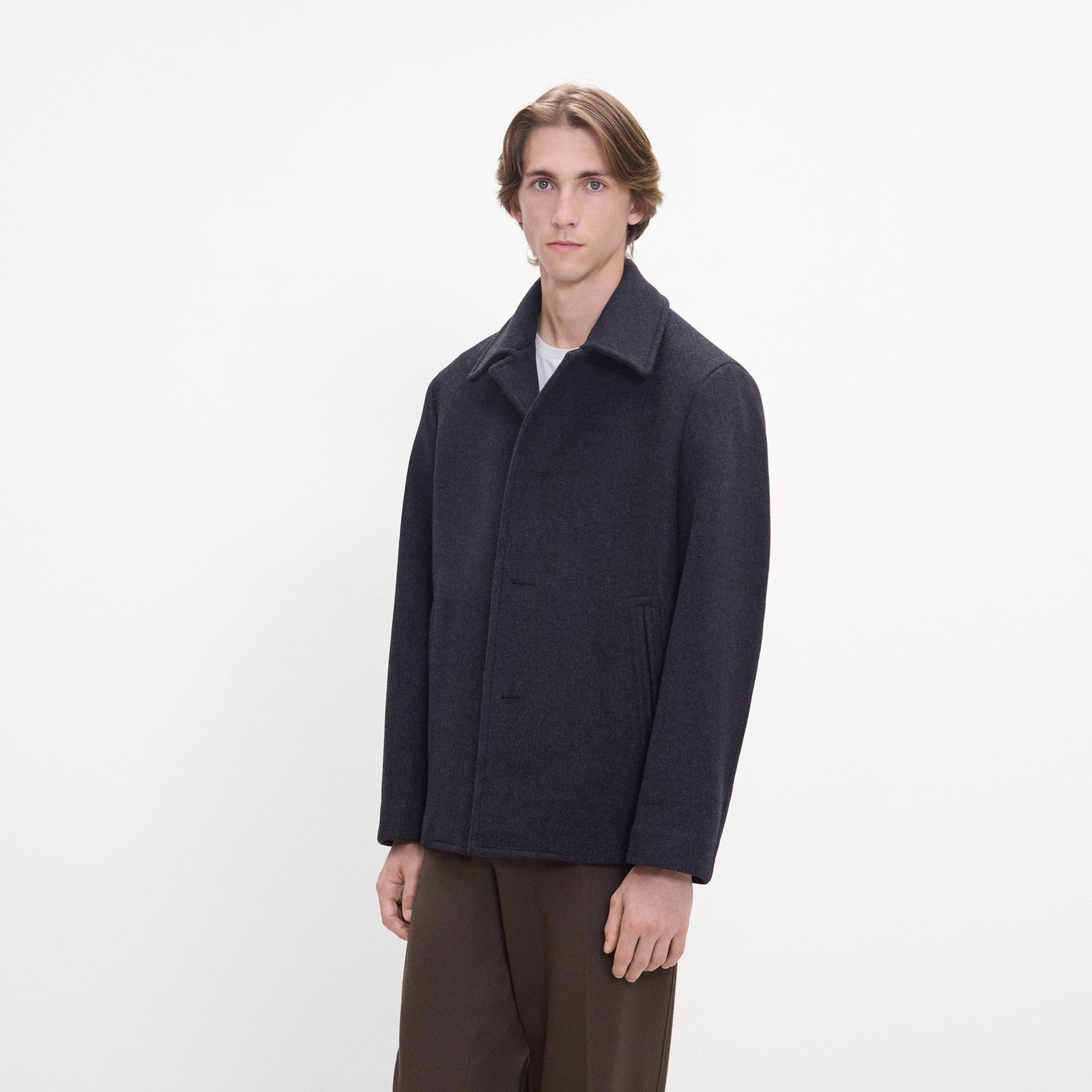 Peacoat in Plush Melton