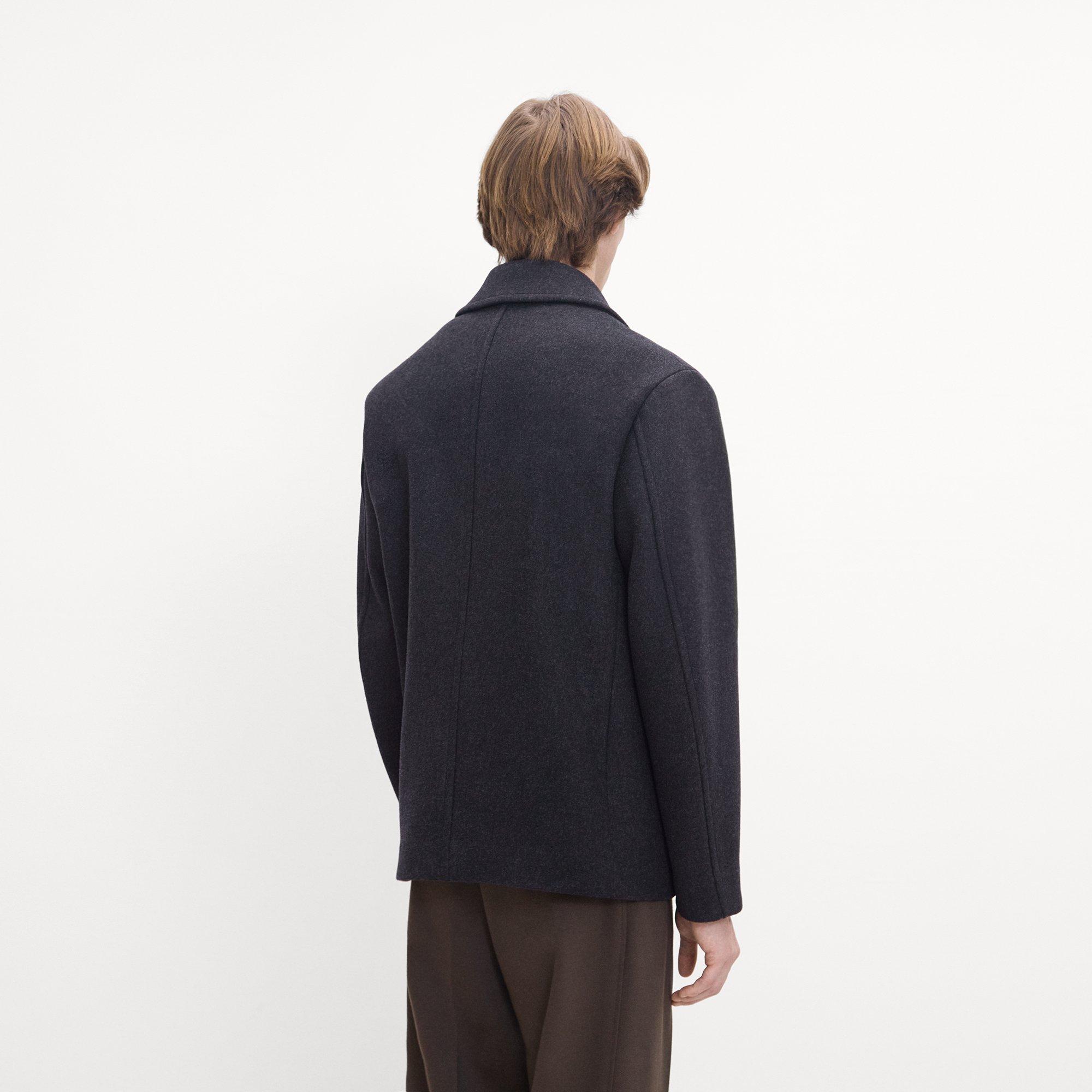 Peacoat in Plush Melton