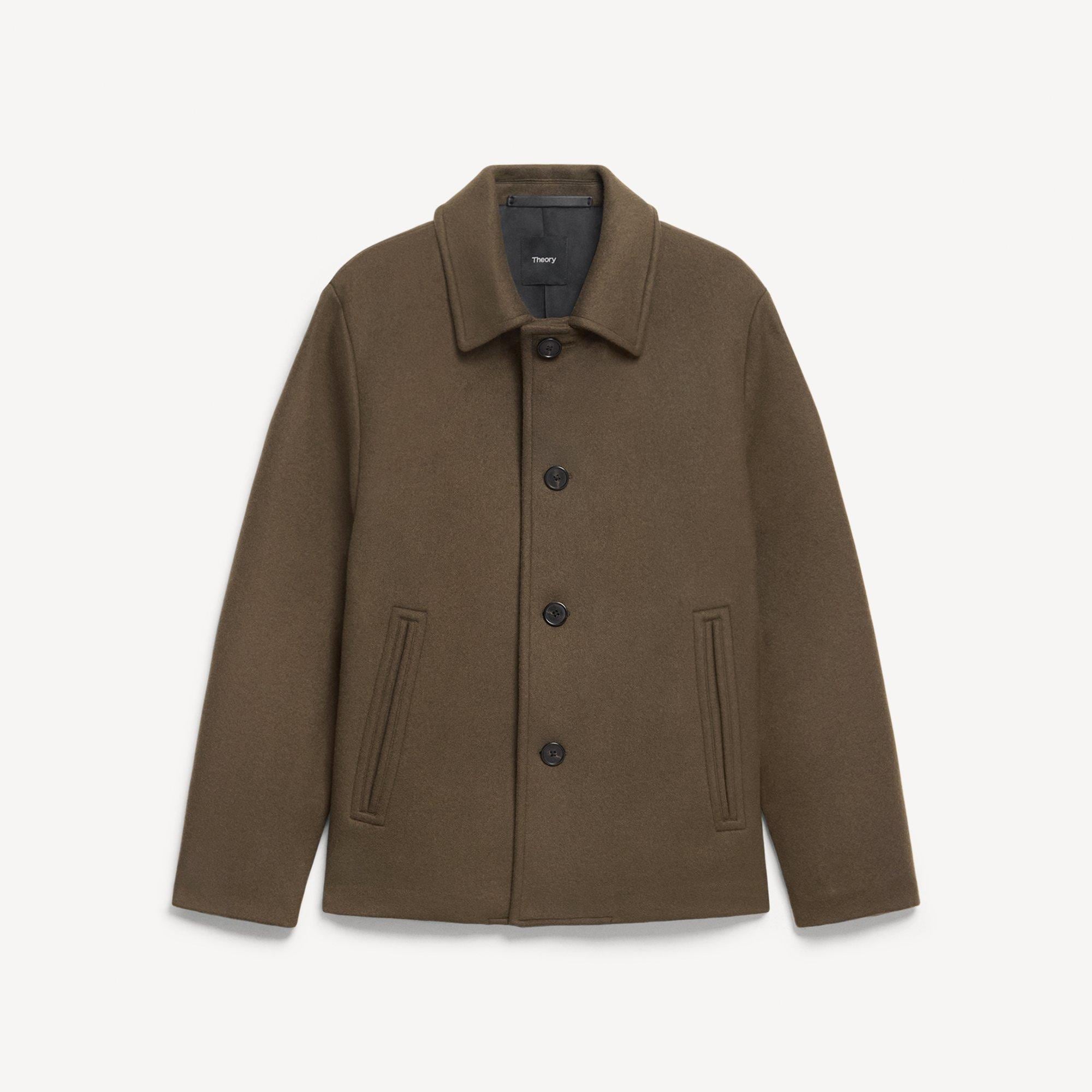 Peacoat in Plush Melton