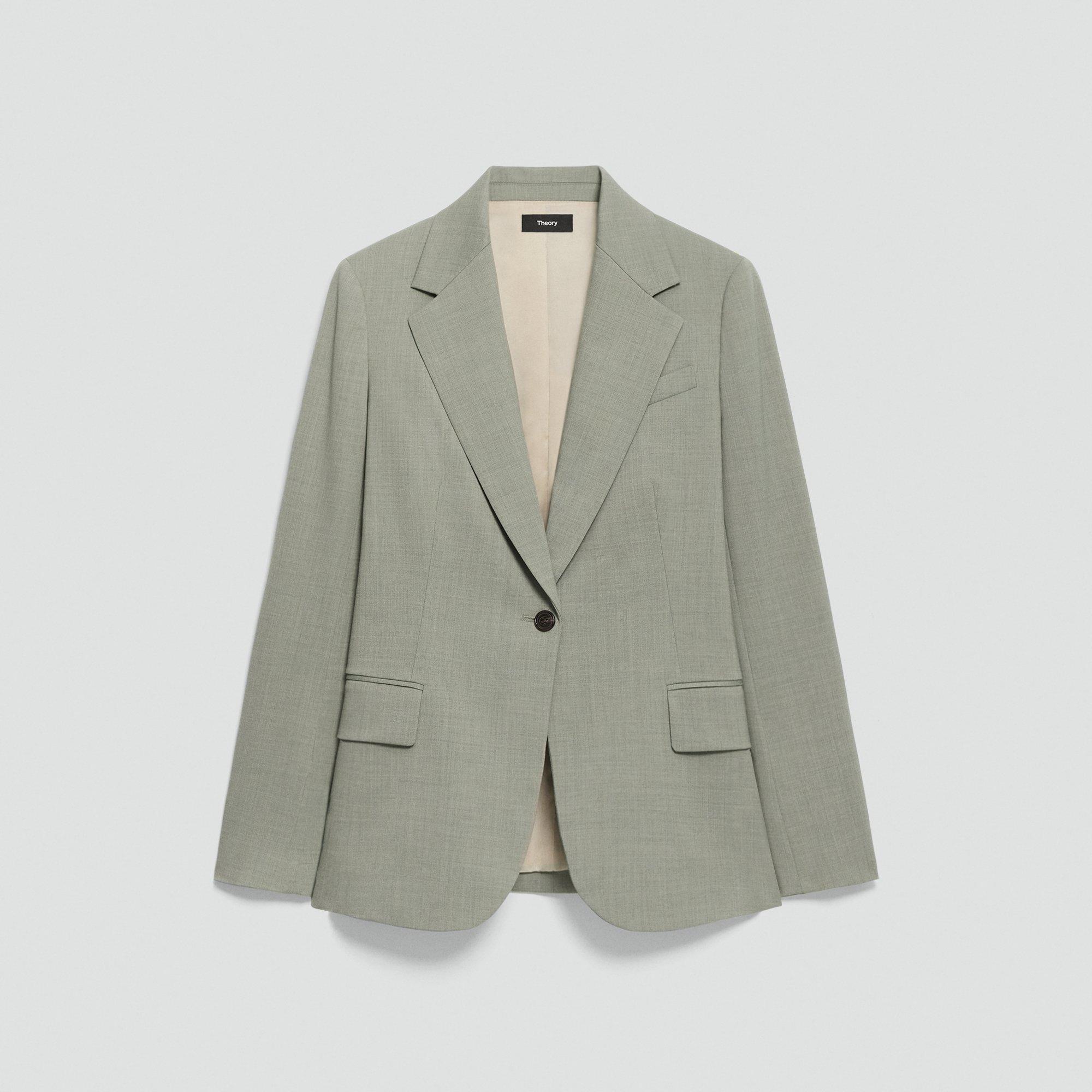 Lynnia Blazer in Stretch Wool