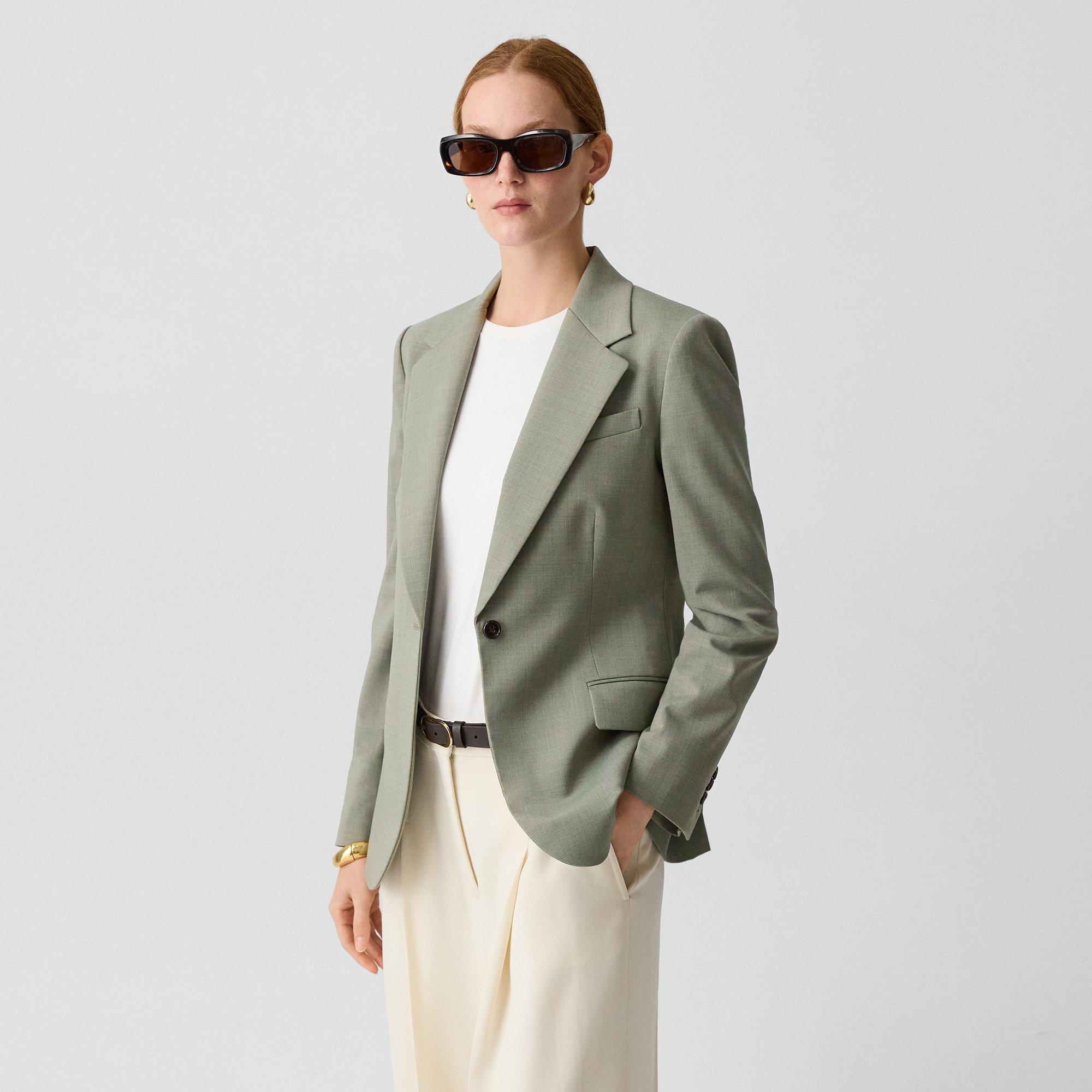 Lynnia Blazer in Stretch Wool