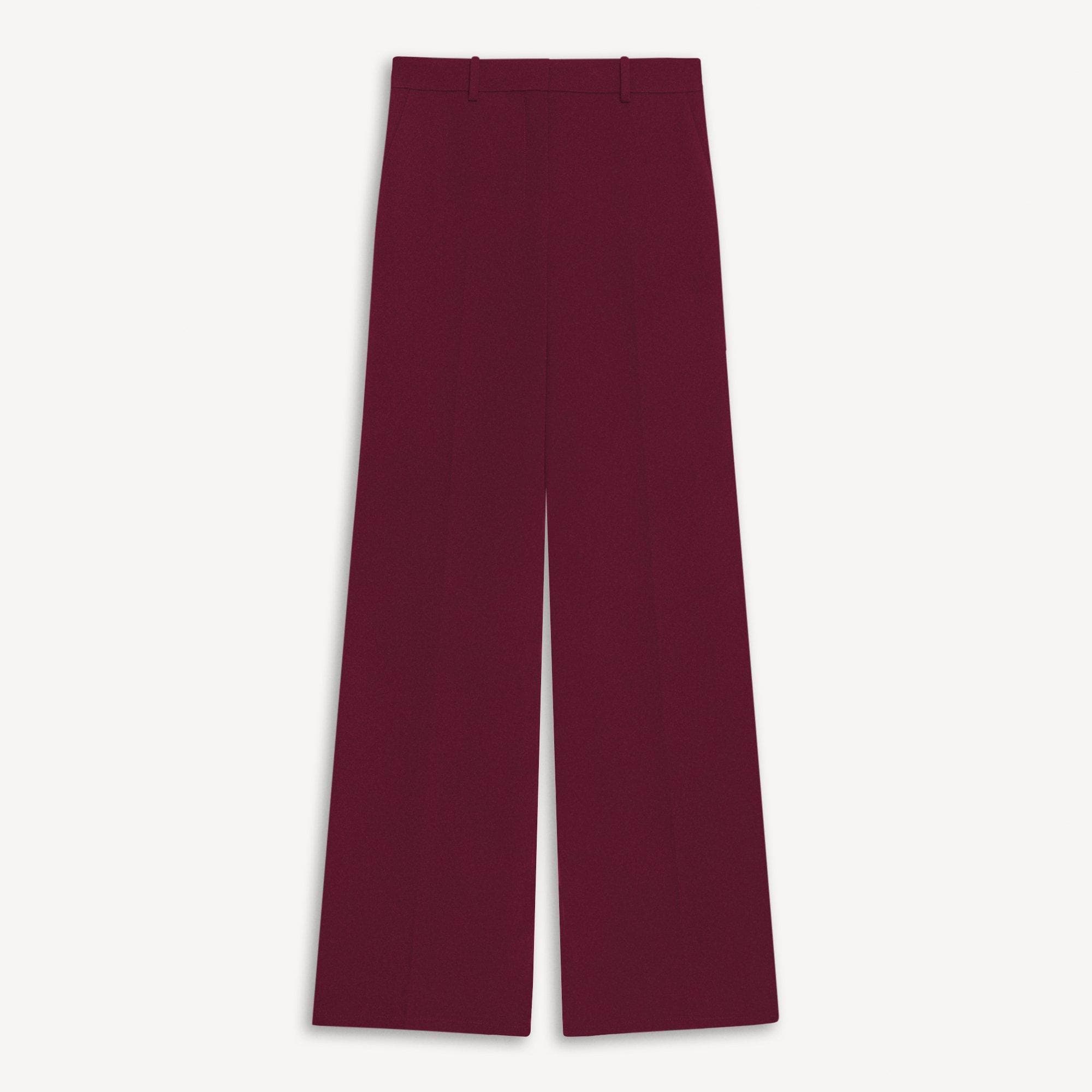 Fluid Flare Pant, 33'' in Admiral Crepe