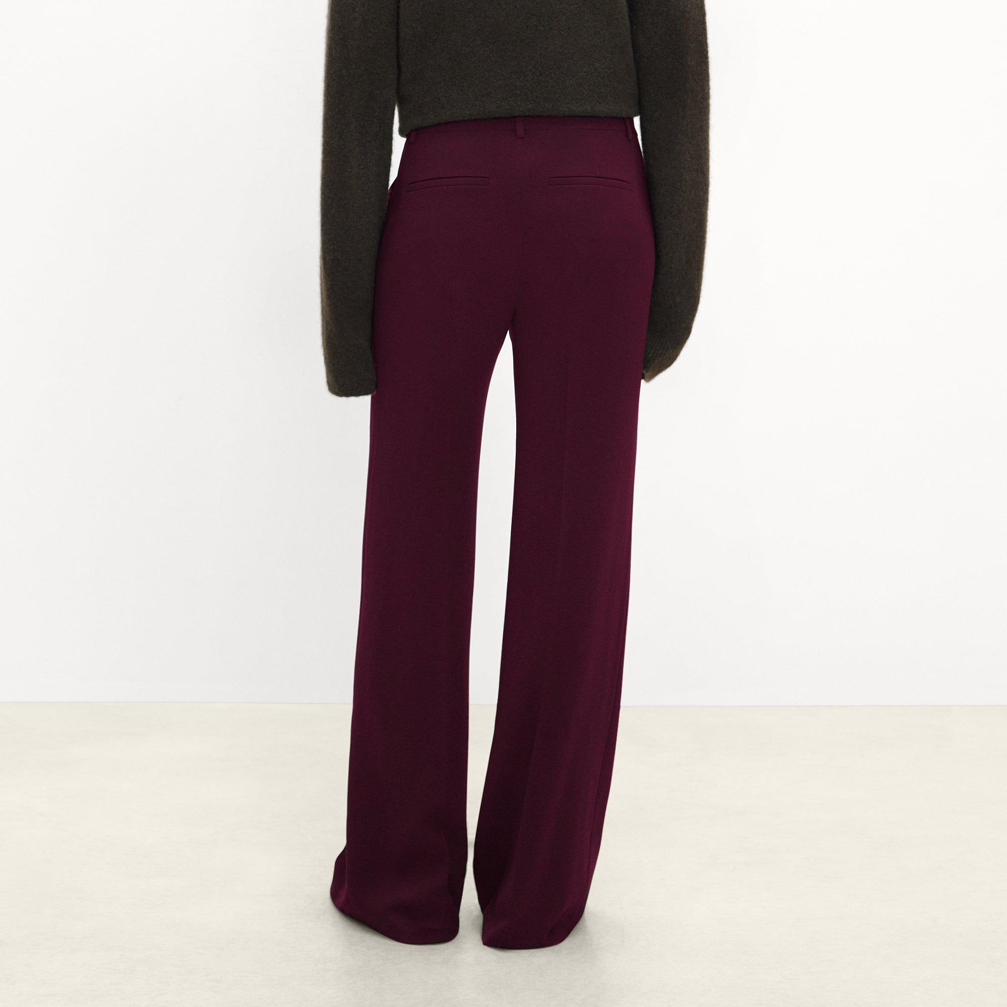 Fluid Flare Pant, 33'' in Admiral Crepe