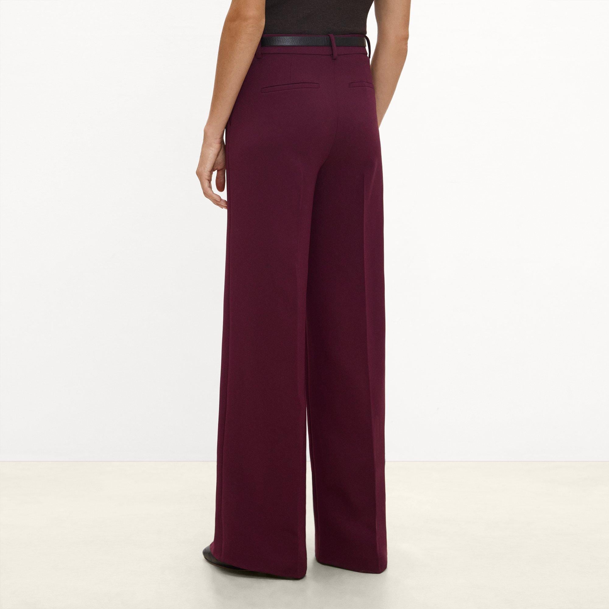 Fluid Flare Pant, 33'' in Admiral Crepe