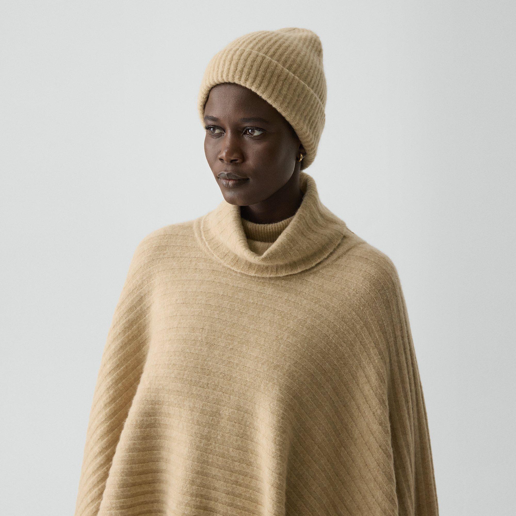 Chunky Beanie In Astor Wool by Theory