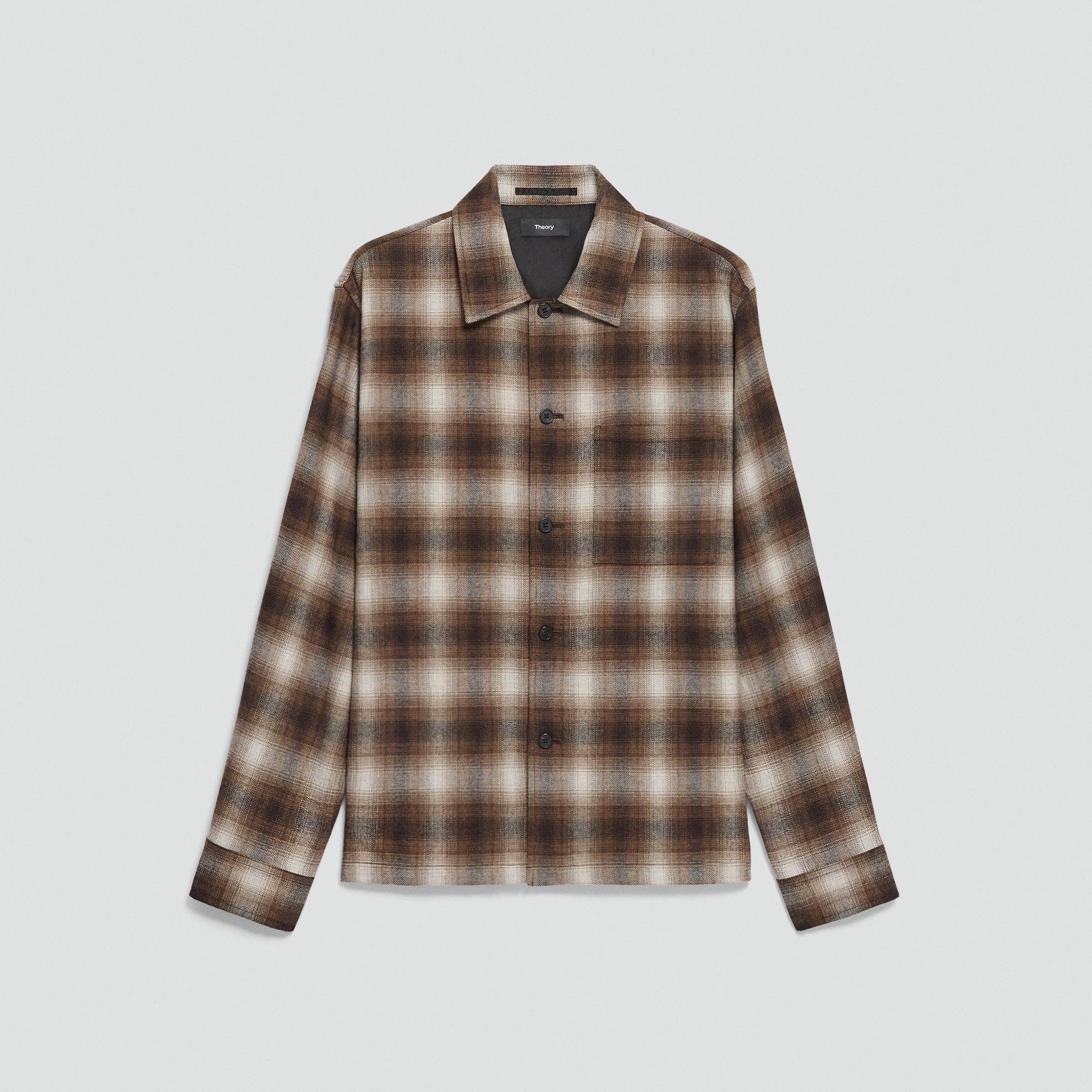Button-Up Shirt in Jesi Wool
