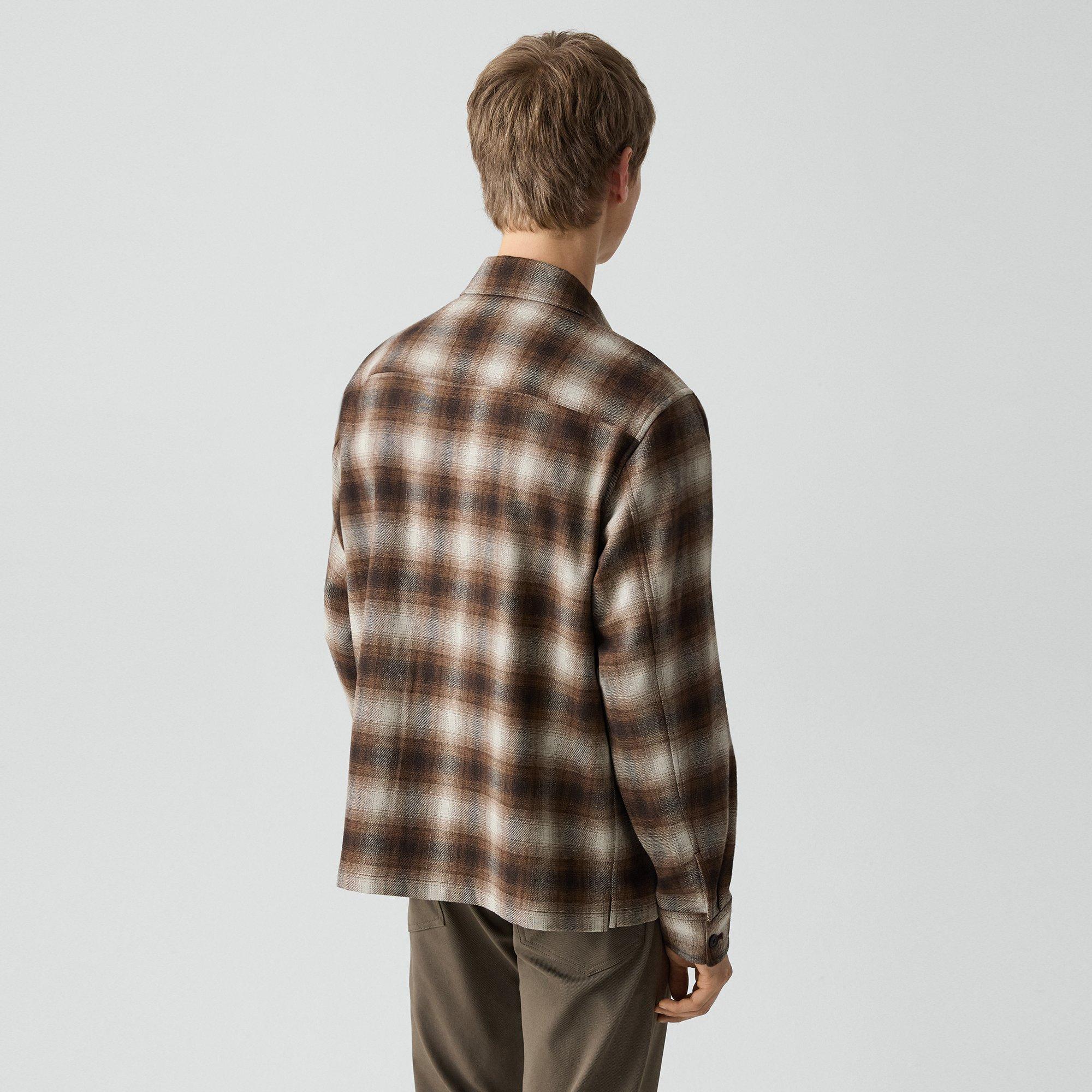 Button-Up Shirt in Jesi Wool