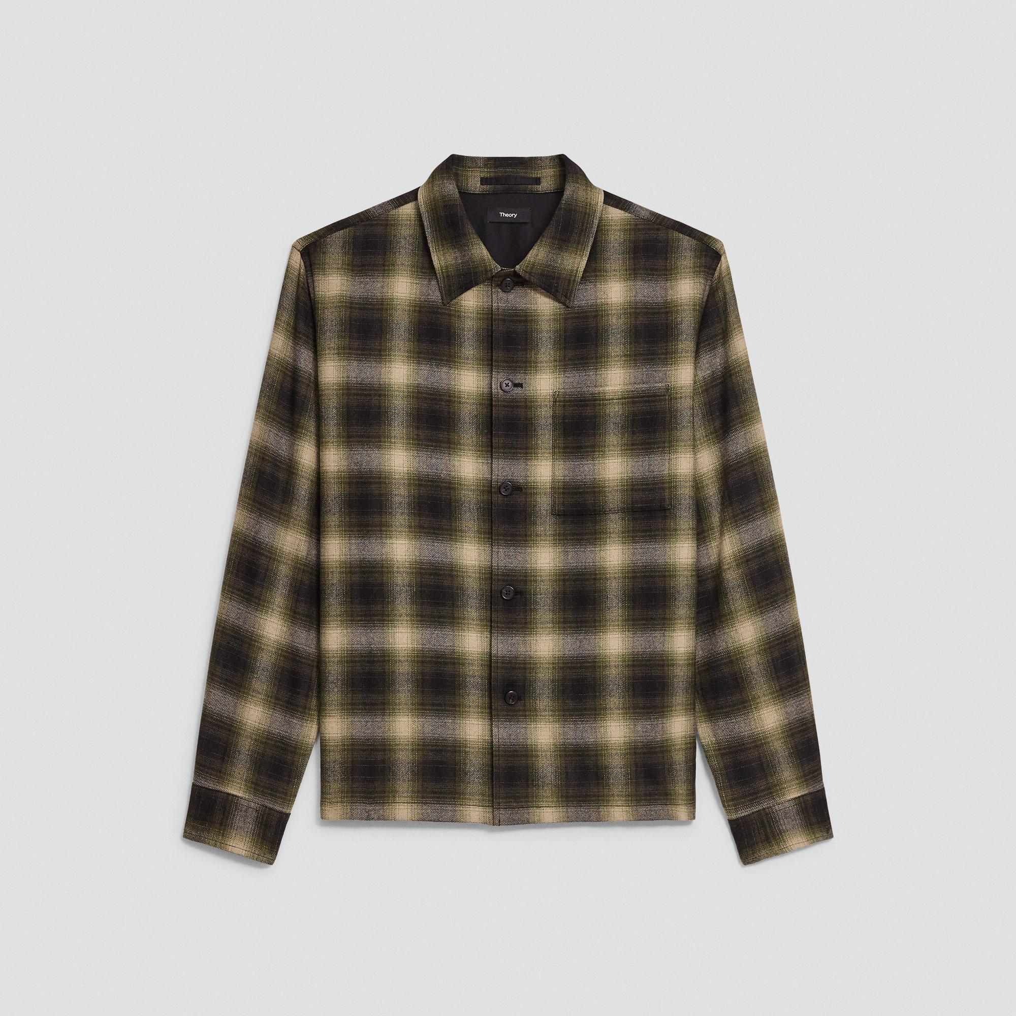 Button-Up Shirt in Jesi Wool