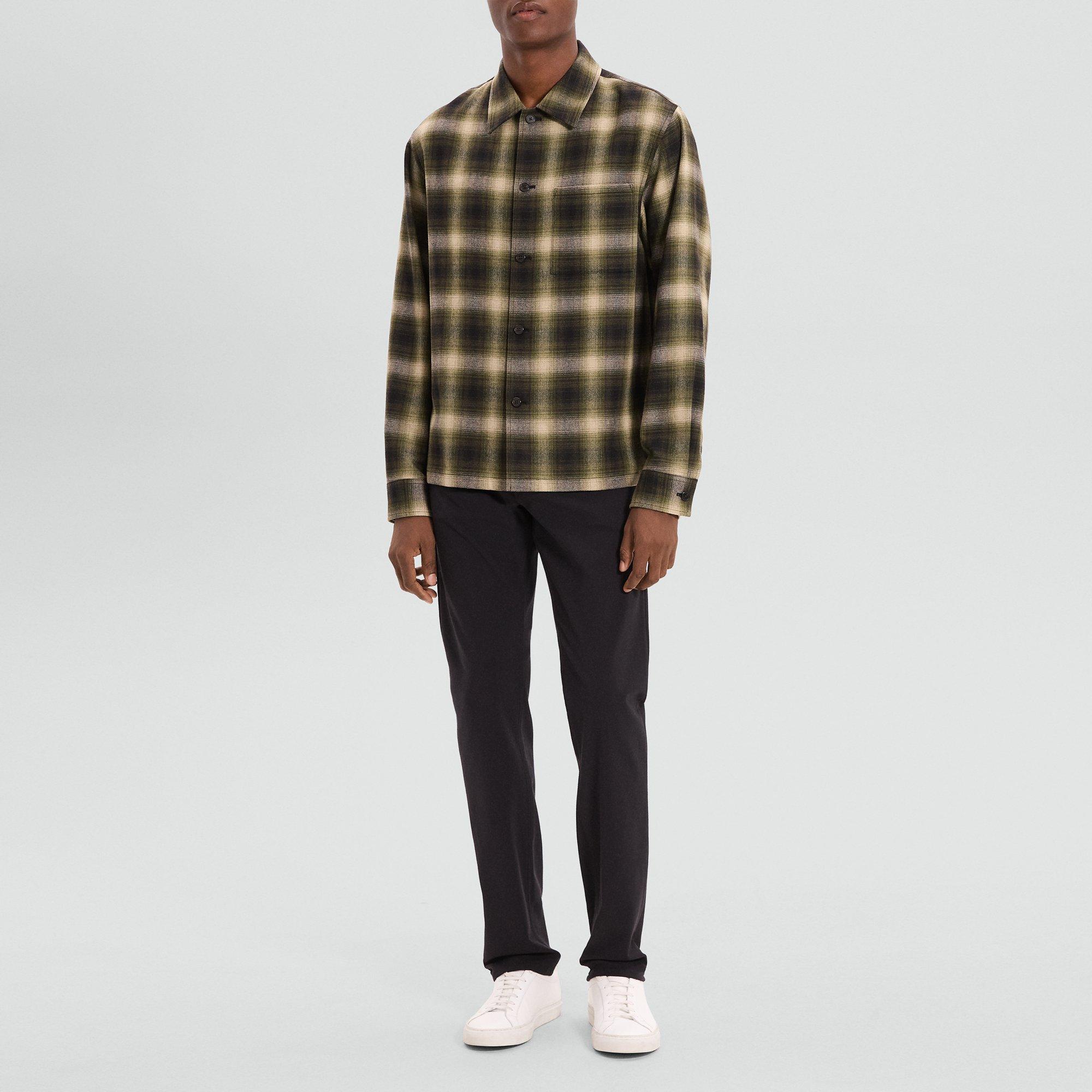 Button-Up Shirt in Jesi Wool