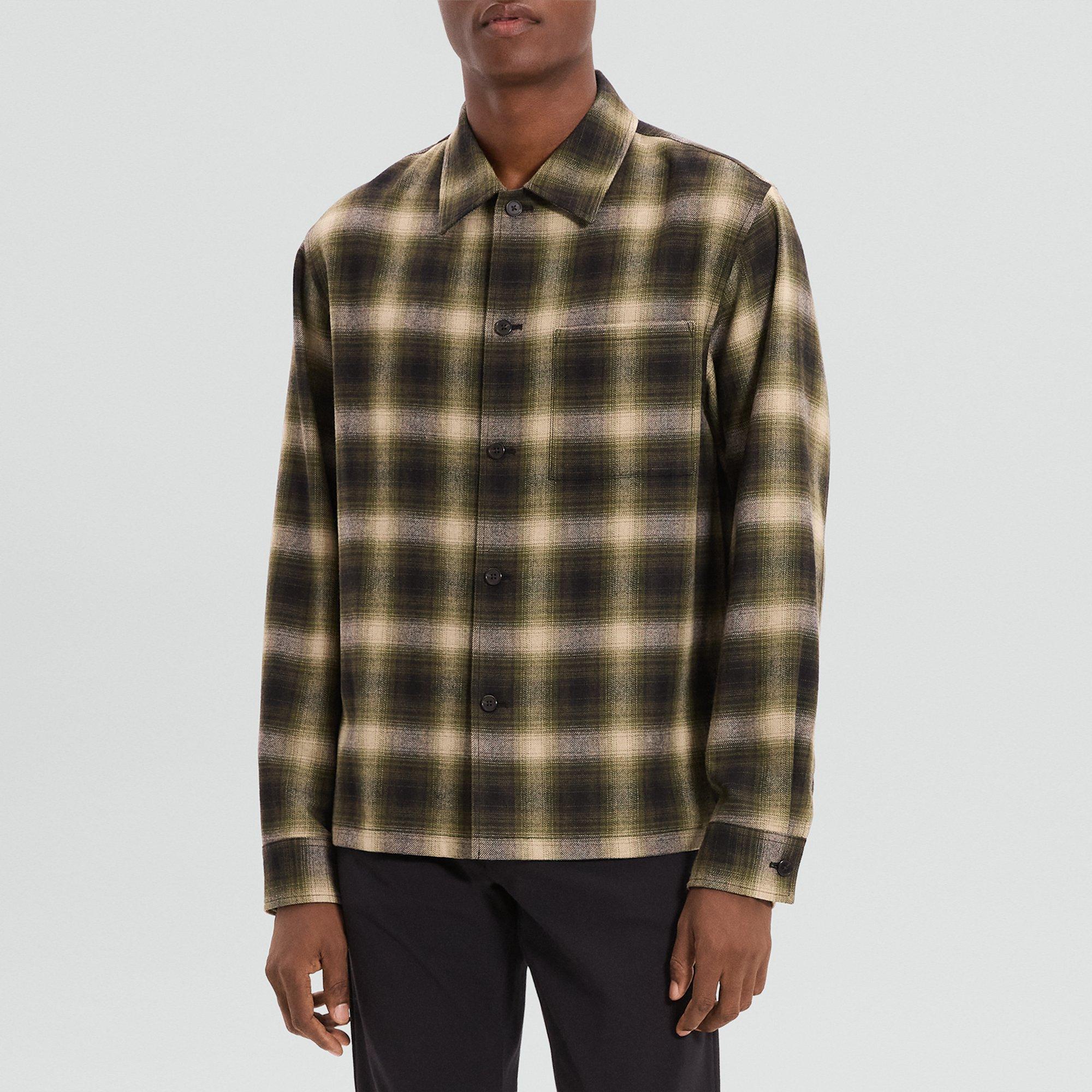 Button-Up Shirt in Jesi Wool