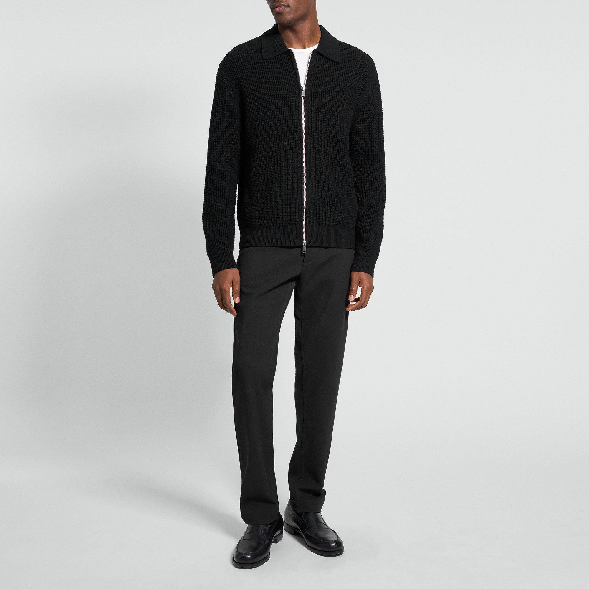 Gary Full-Zip Cardigan in Cotton-Cashmere