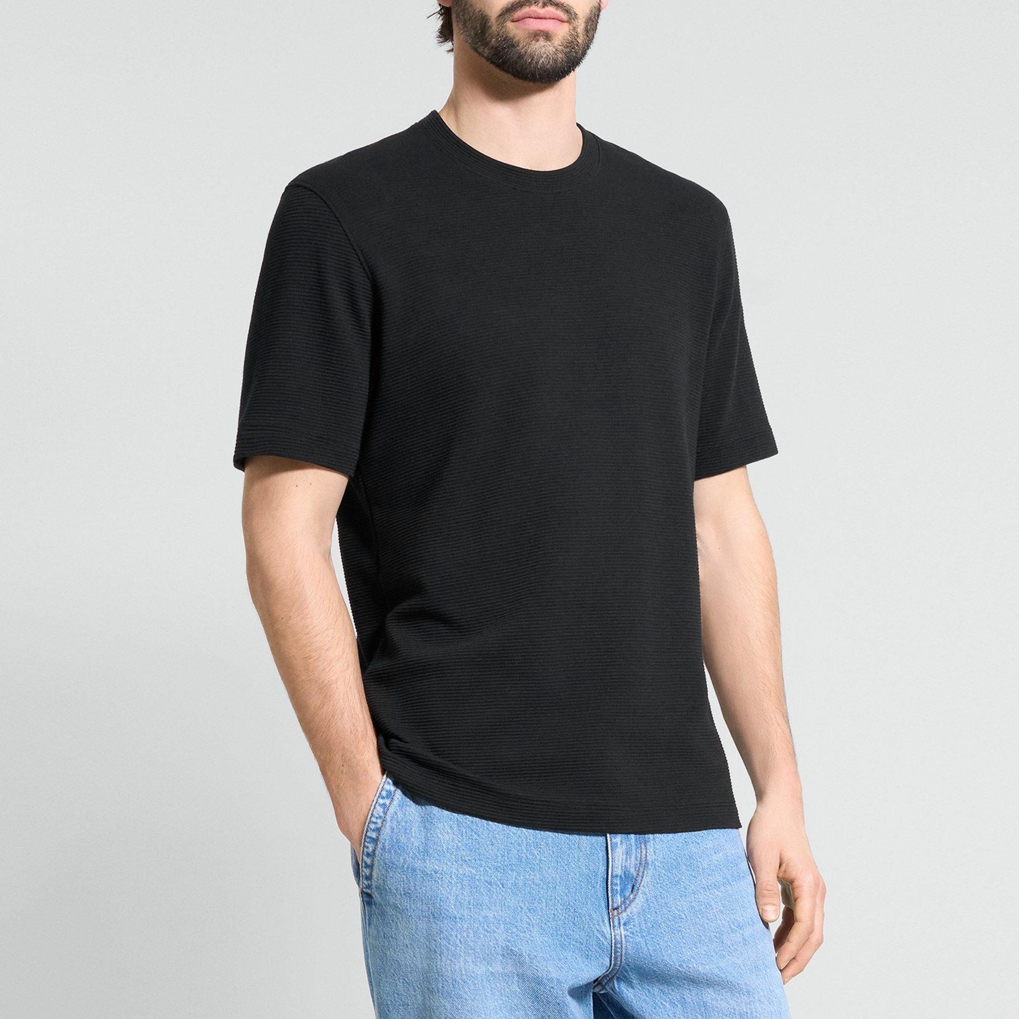 Delroy Tee in Studio Knit Jacquard