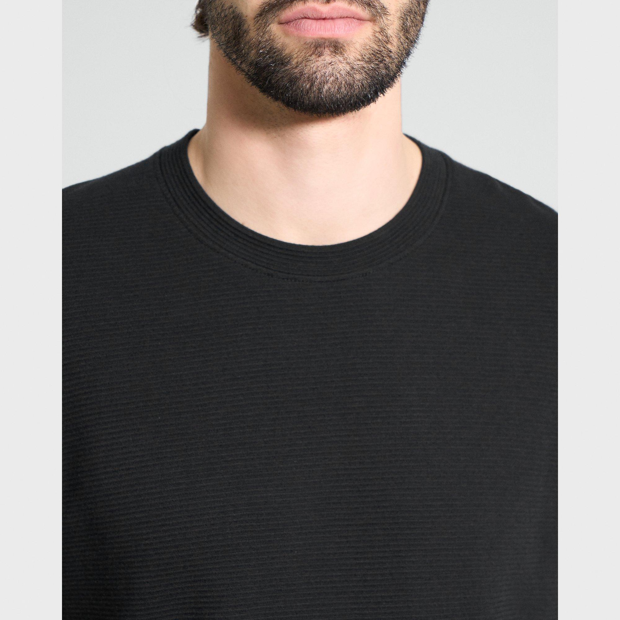 Delroy Tee in Studio Knit Jacquard