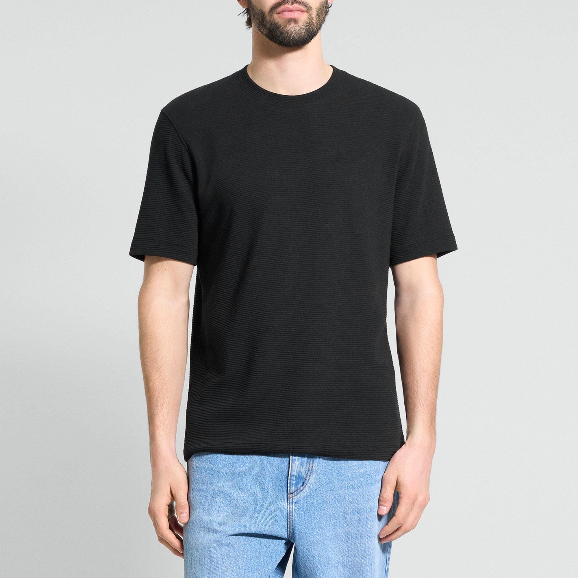 Delroy Tee in Studio Knit Jacquard