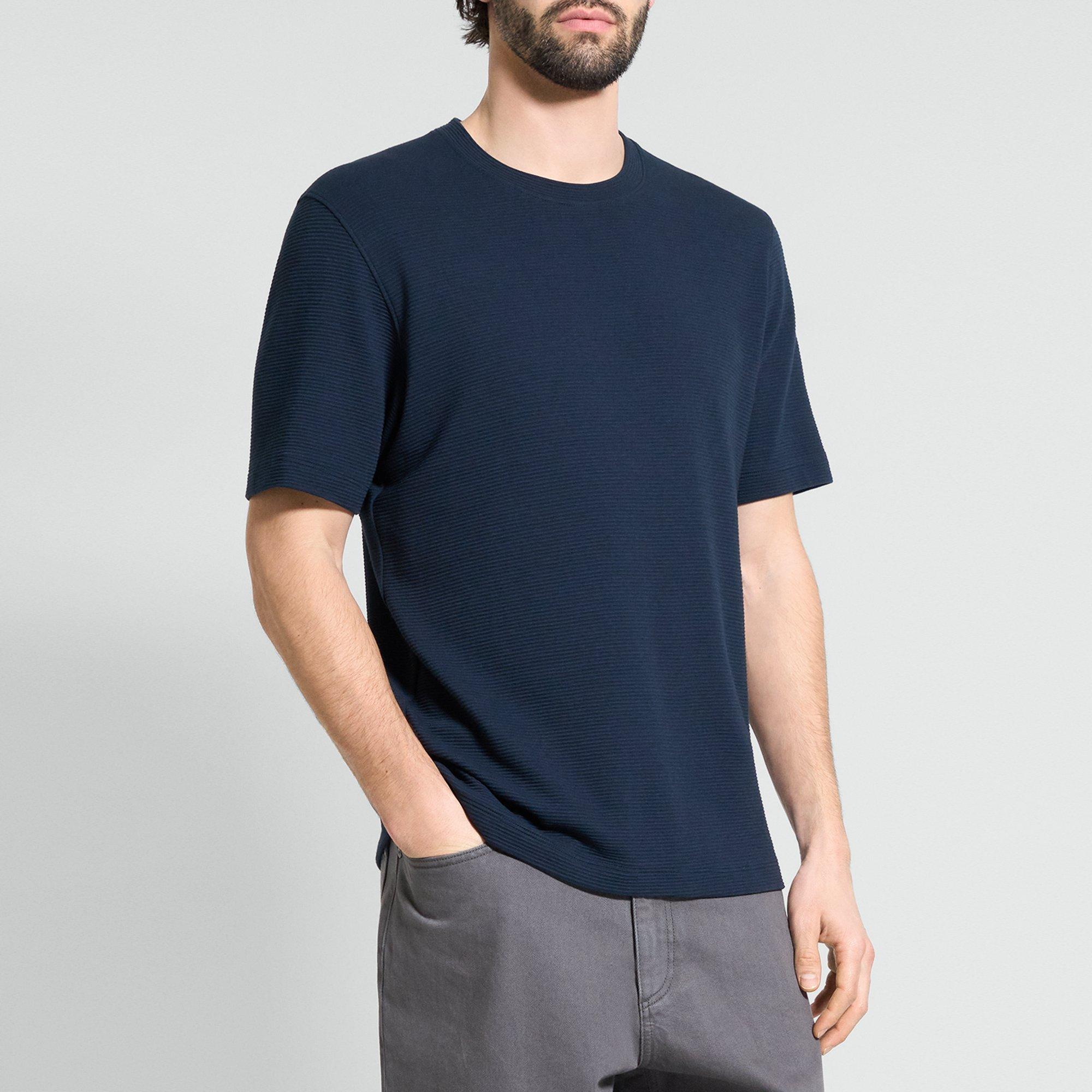 Delroy Tee in Studio Knit Jacquard