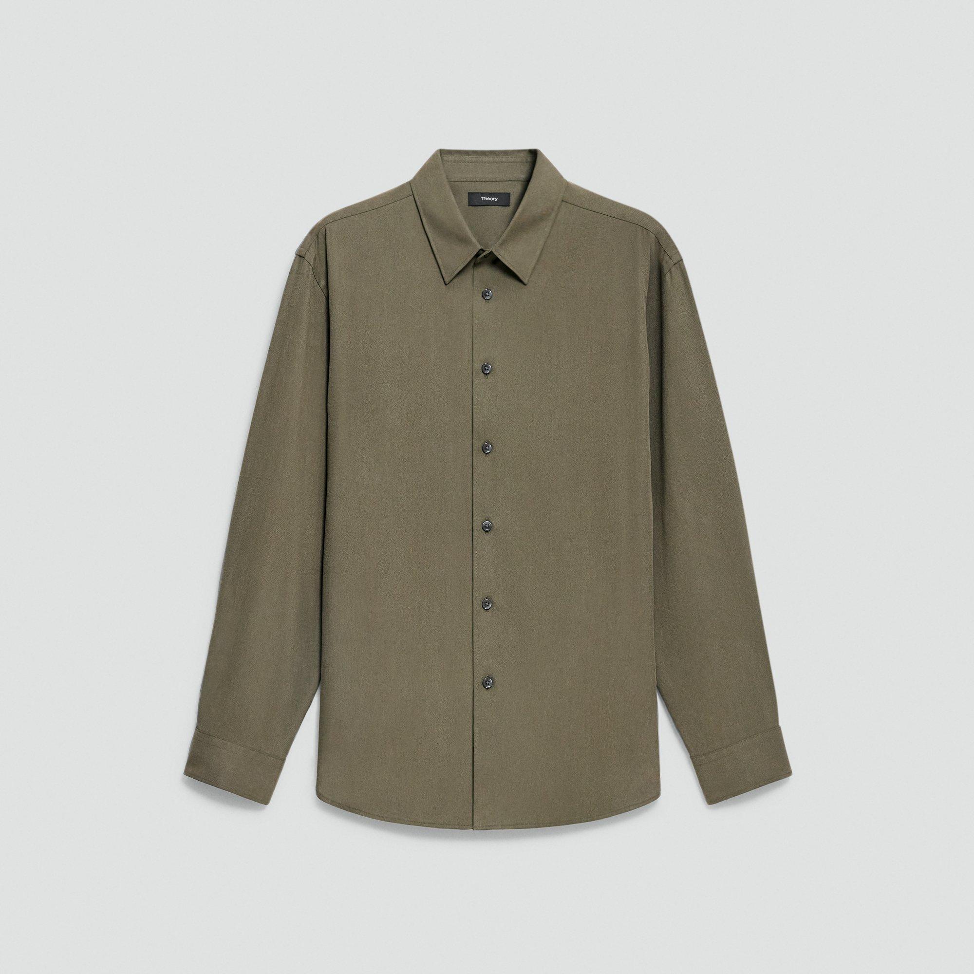 Relaxed Shirt in Leaf Twill