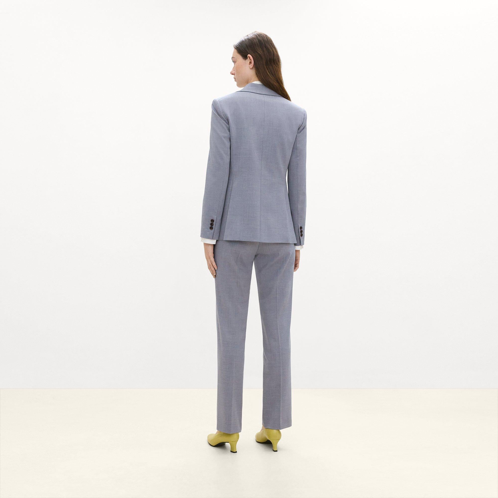 Lynnia Blazer in Wool Gabardine