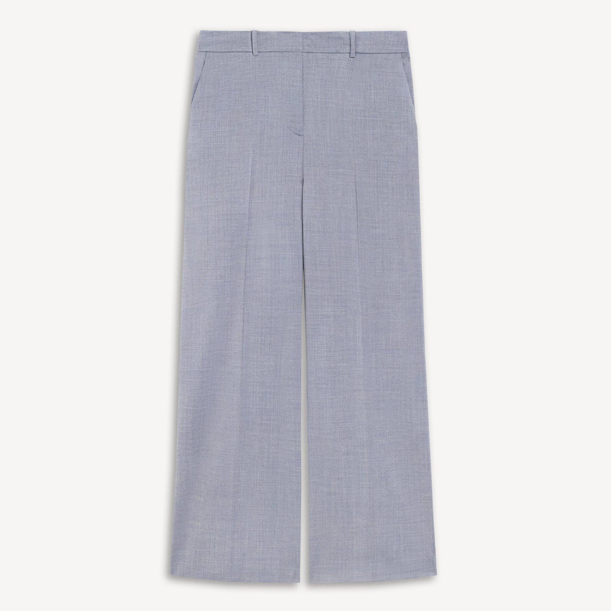 Classic Straight Pant in Wool Gabardine
