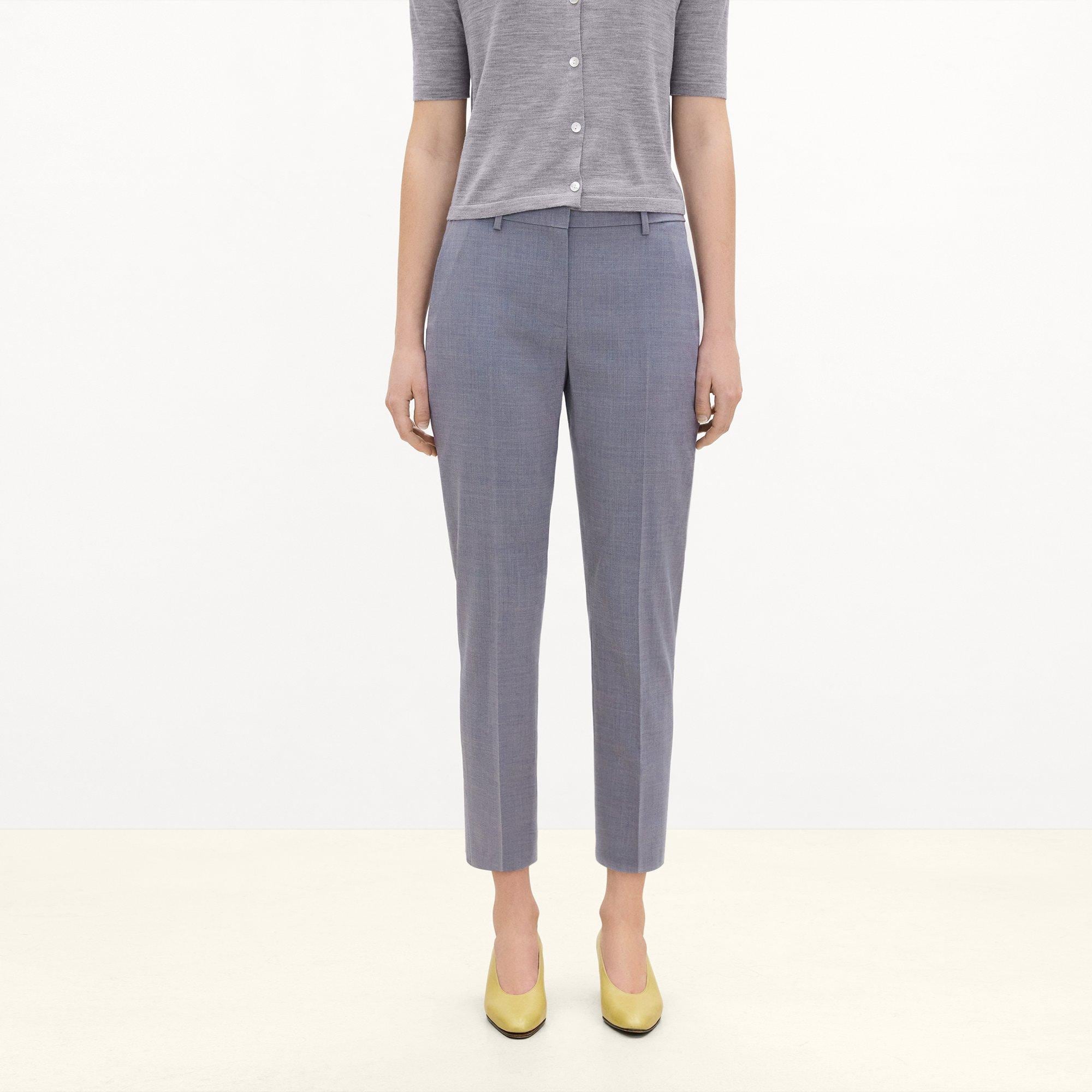 Treeca Pant in Wool Gabardine