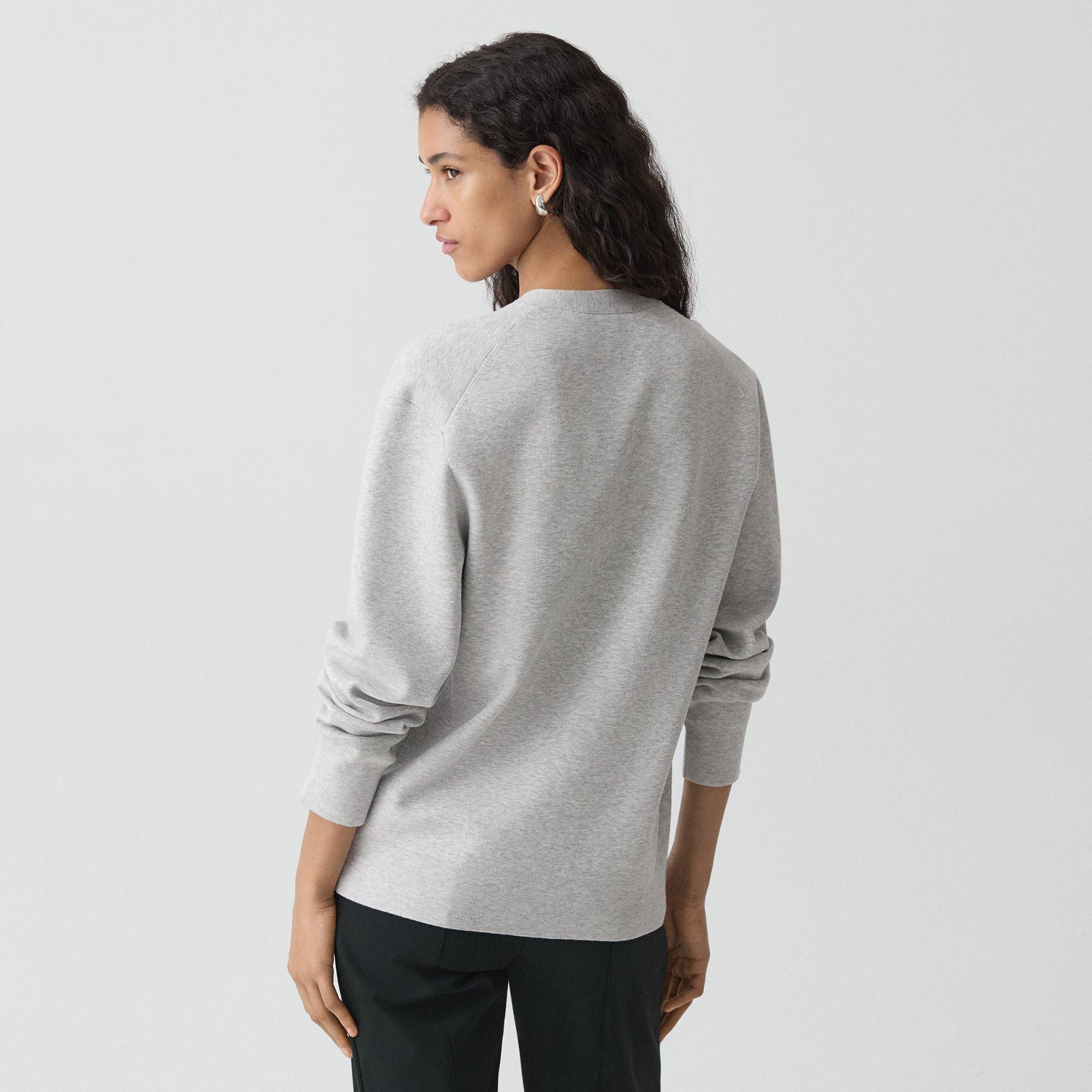 V-Neck Cardigan in Light Bilen