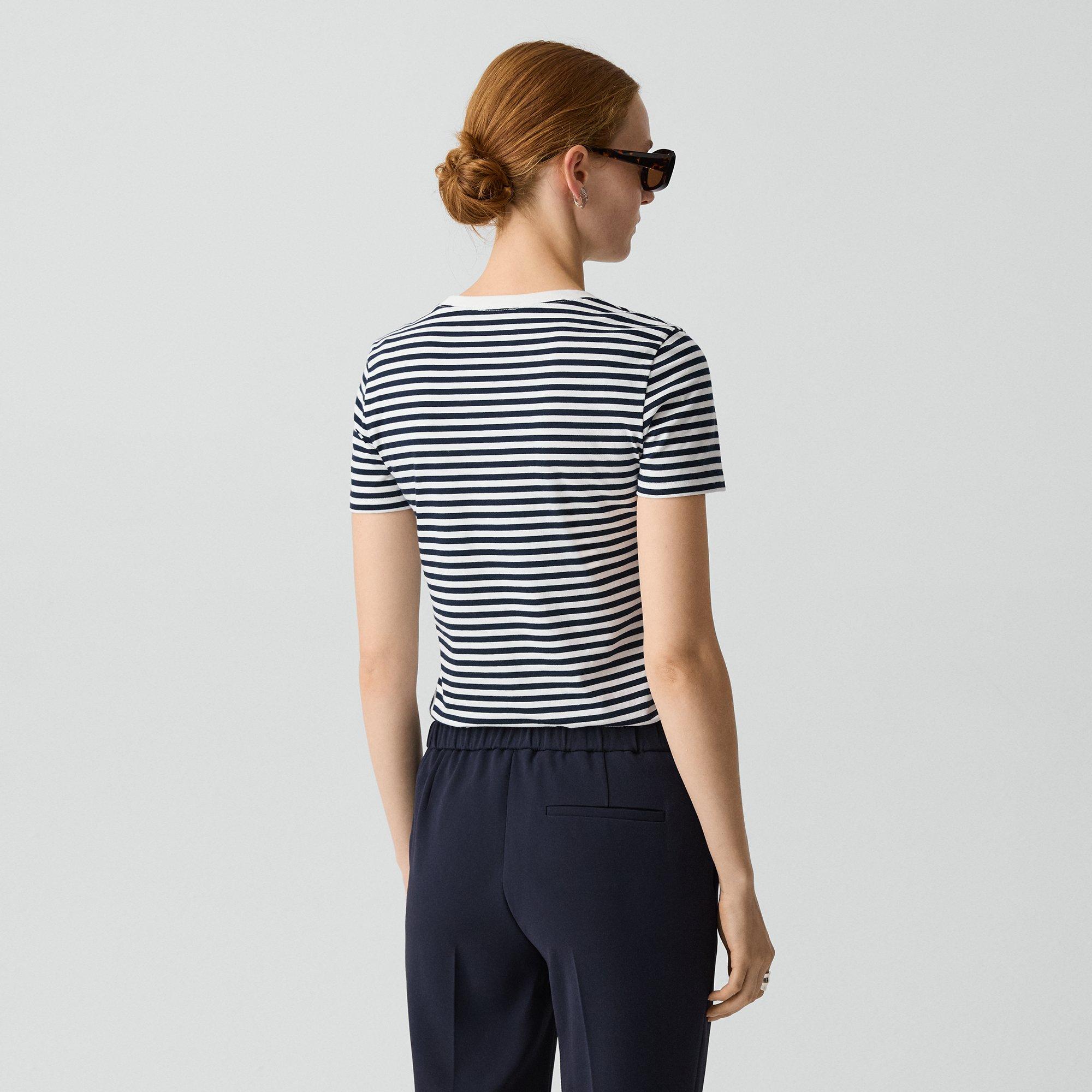 Easy Tee in Jersey Stripe