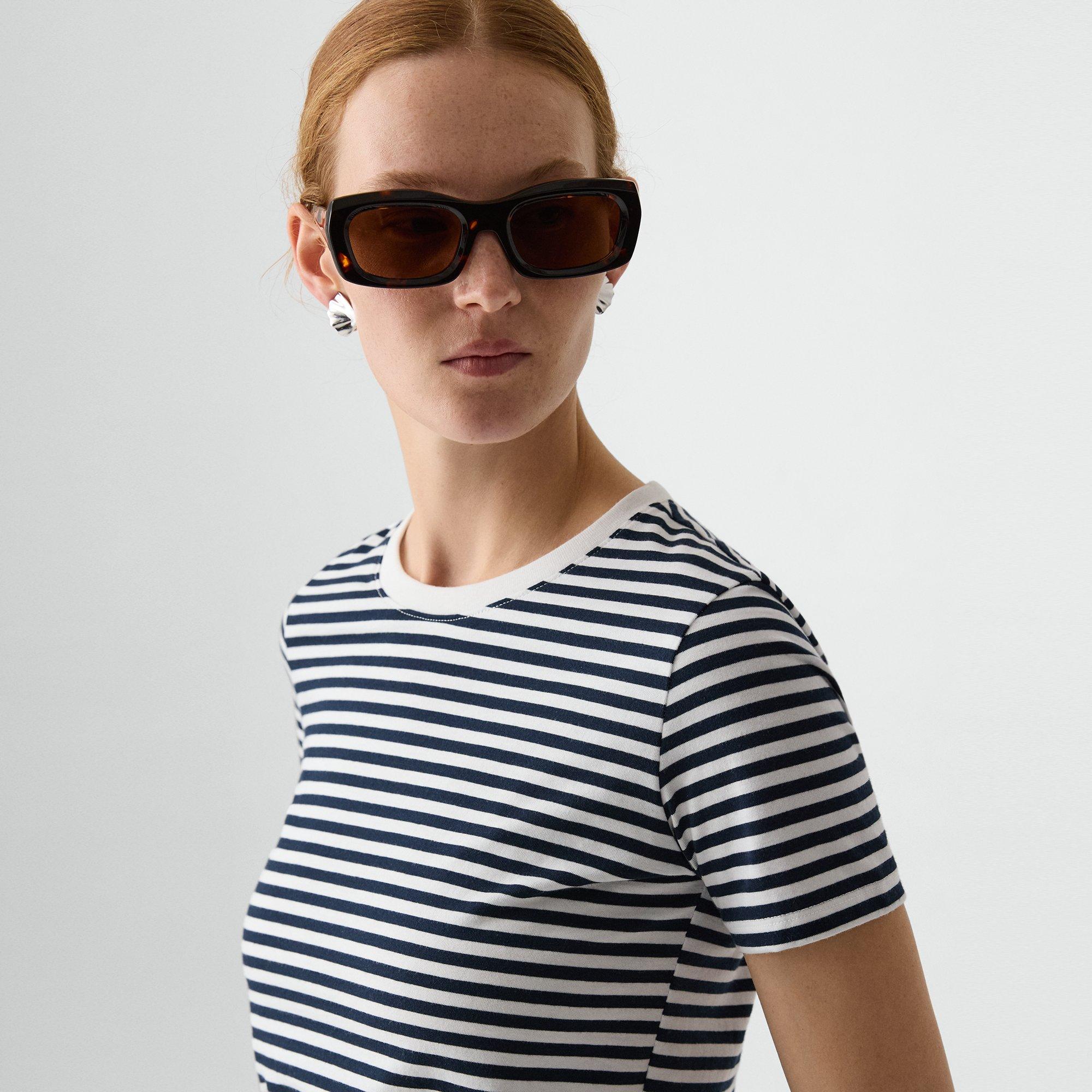 Easy Tee in Jersey Stripe