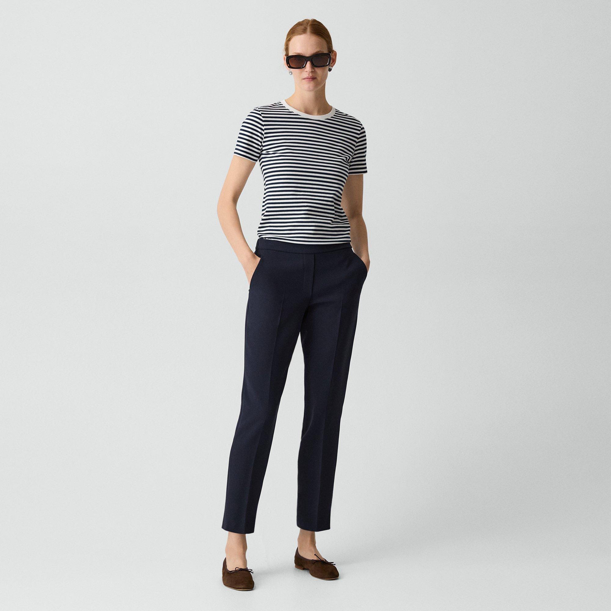 Easy Tee in Jersey Stripe