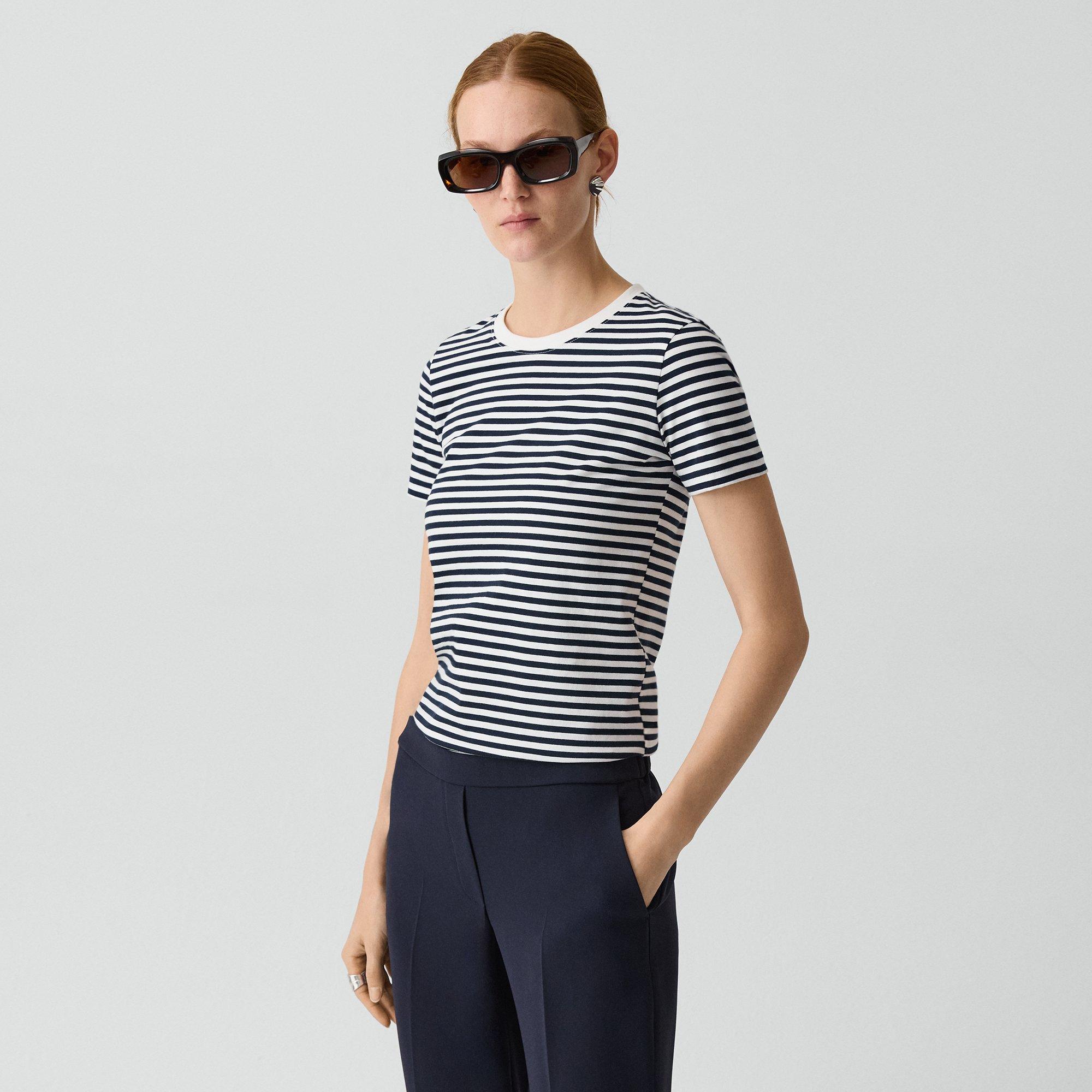 Easy Tee in Jersey Stripe