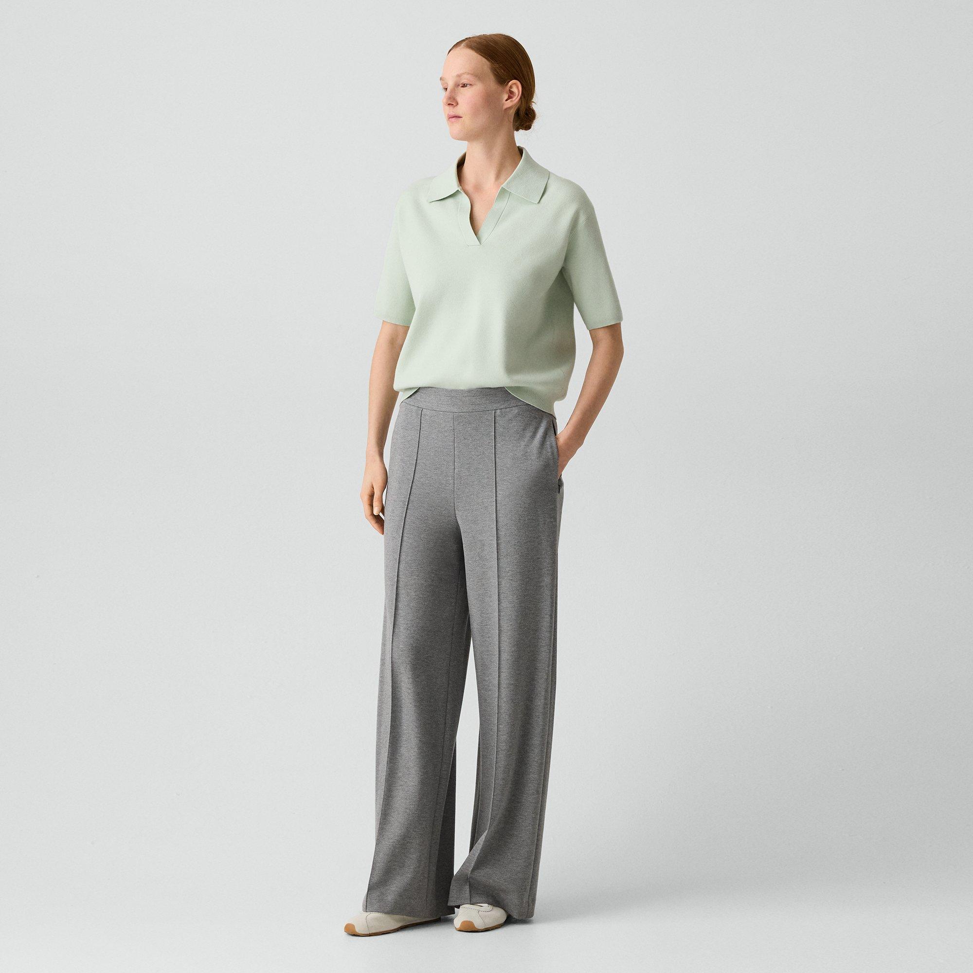 Track Pant in Double-Knit Jersey