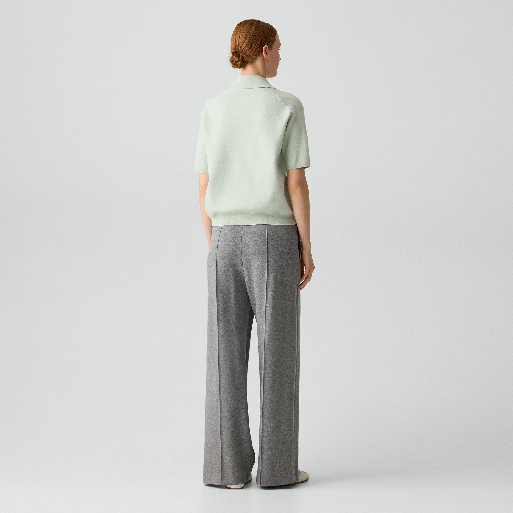 Track Pant in Double-Knit Jersey