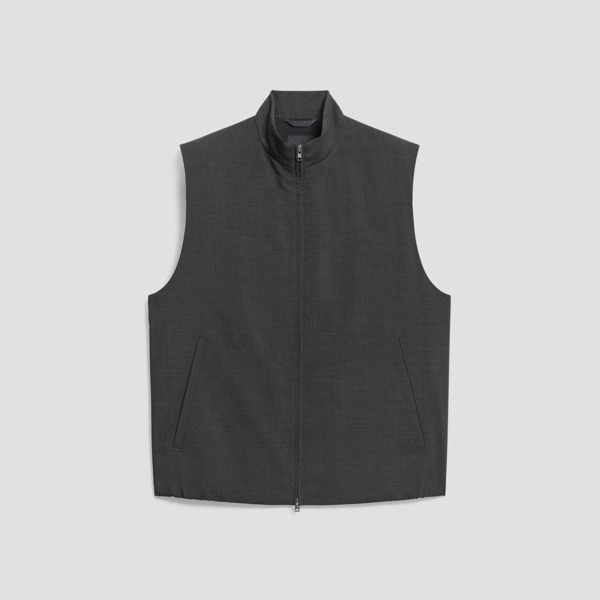Zip Vest in Motion Wool