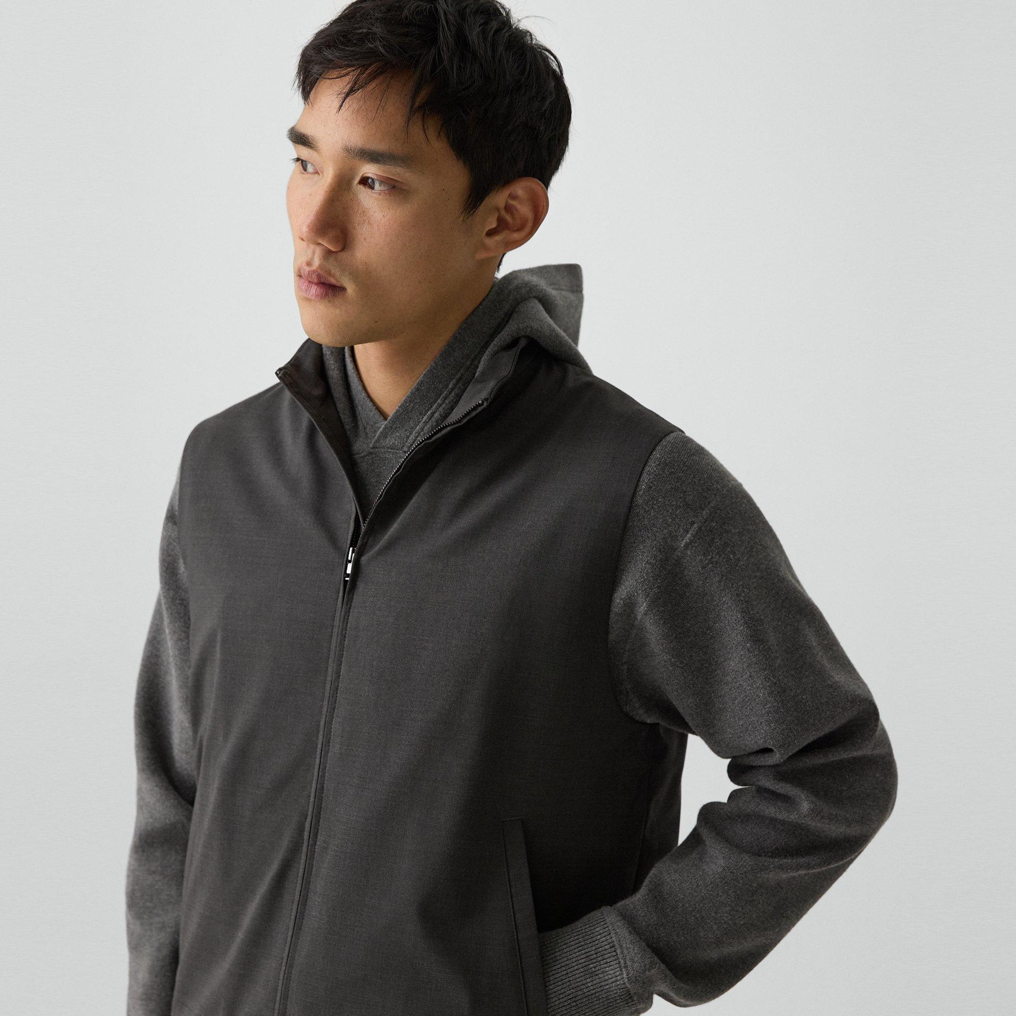 Zip Vest in Motion Wool