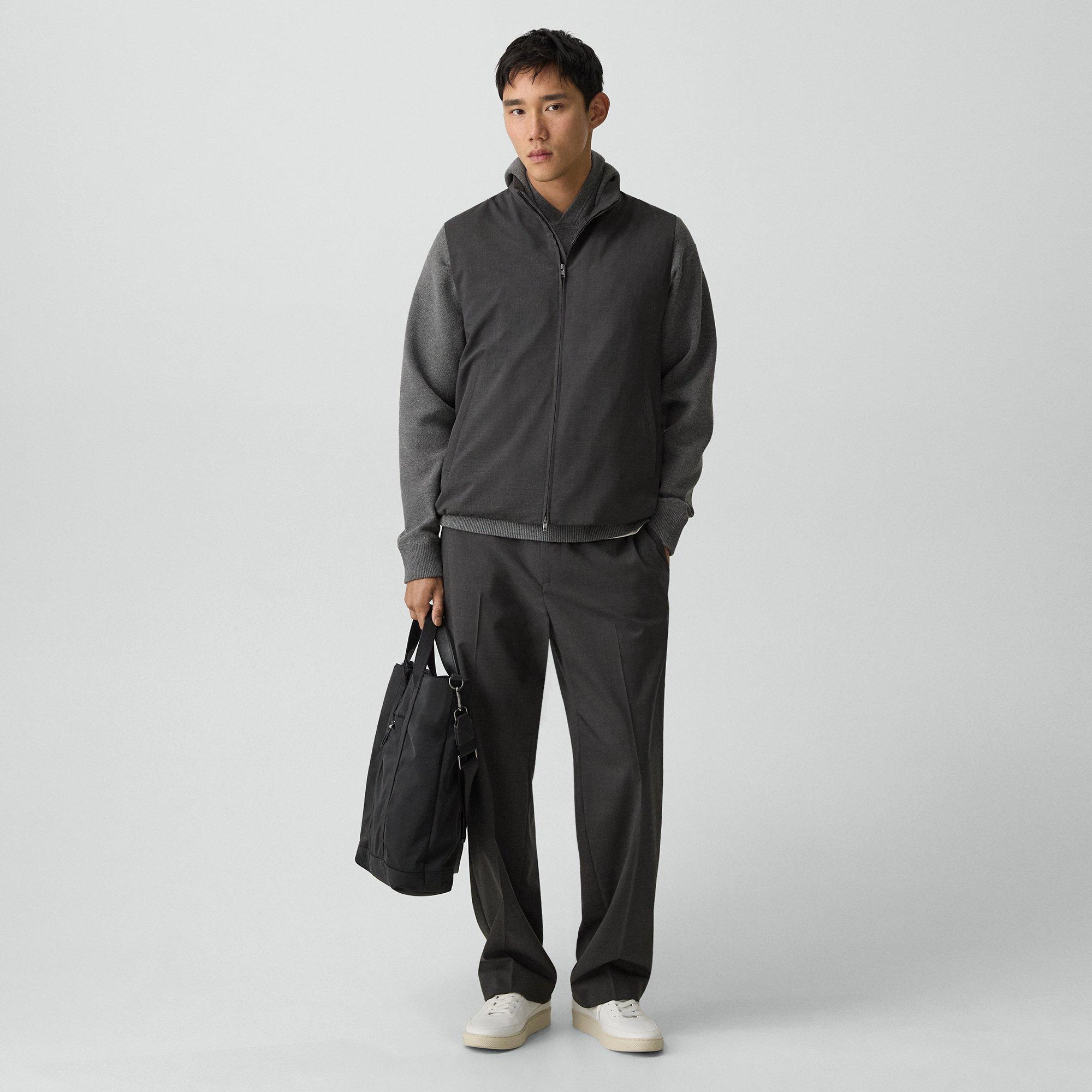 Zip Vest in Motion Wool