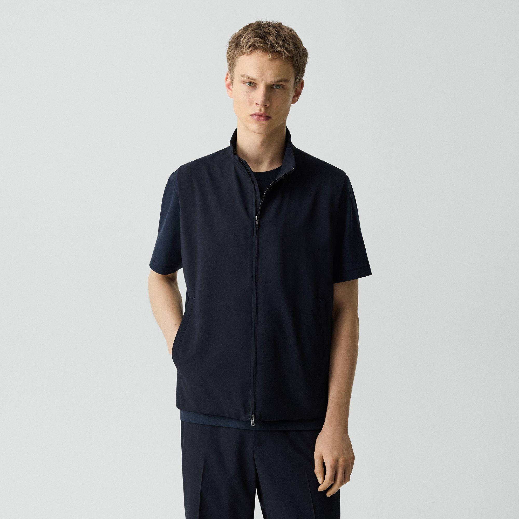 Zip Vest in Motion Wool