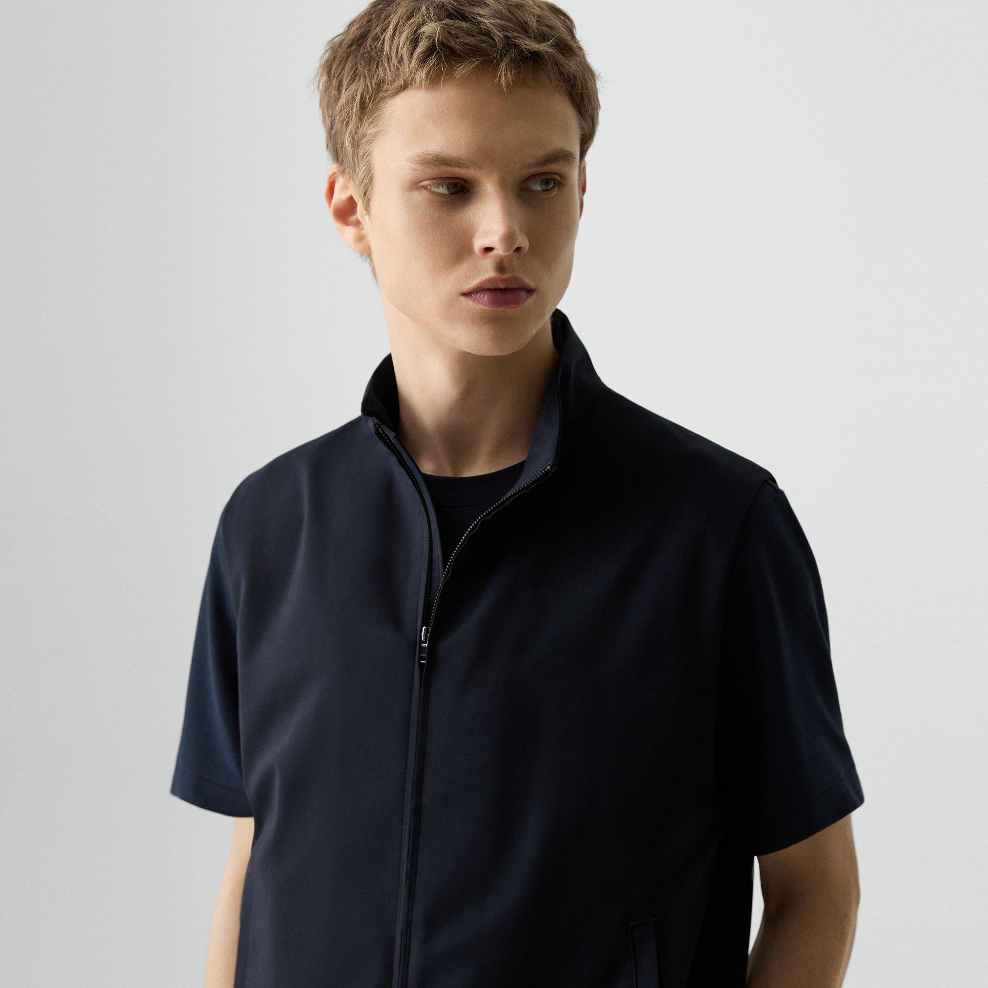 Zip Vest in Motion Wool
