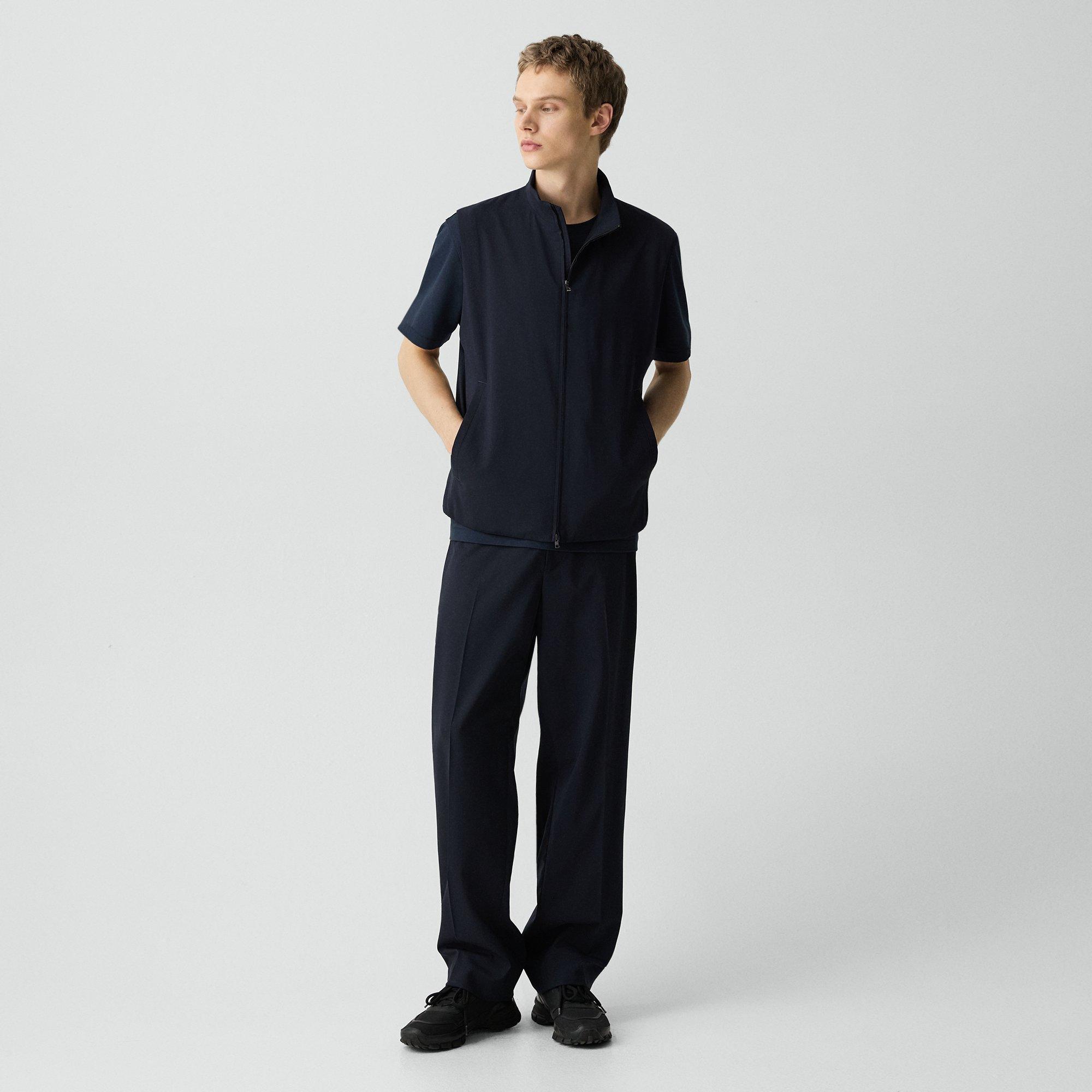 Zip Vest in Motion Wool